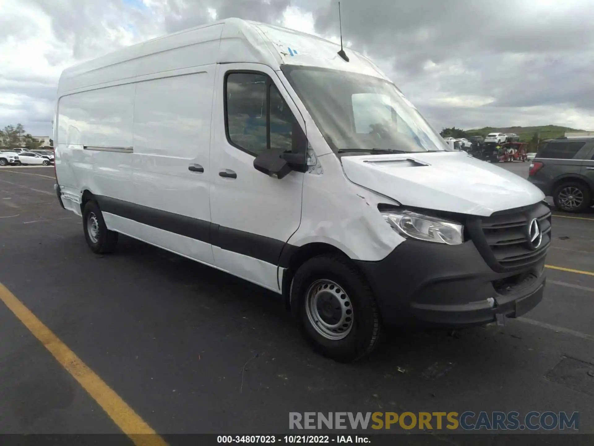 1 Photograph of a damaged car W1W40CHY4MT052818 MERCEDES-BENZ SPRINTER VAN 2021