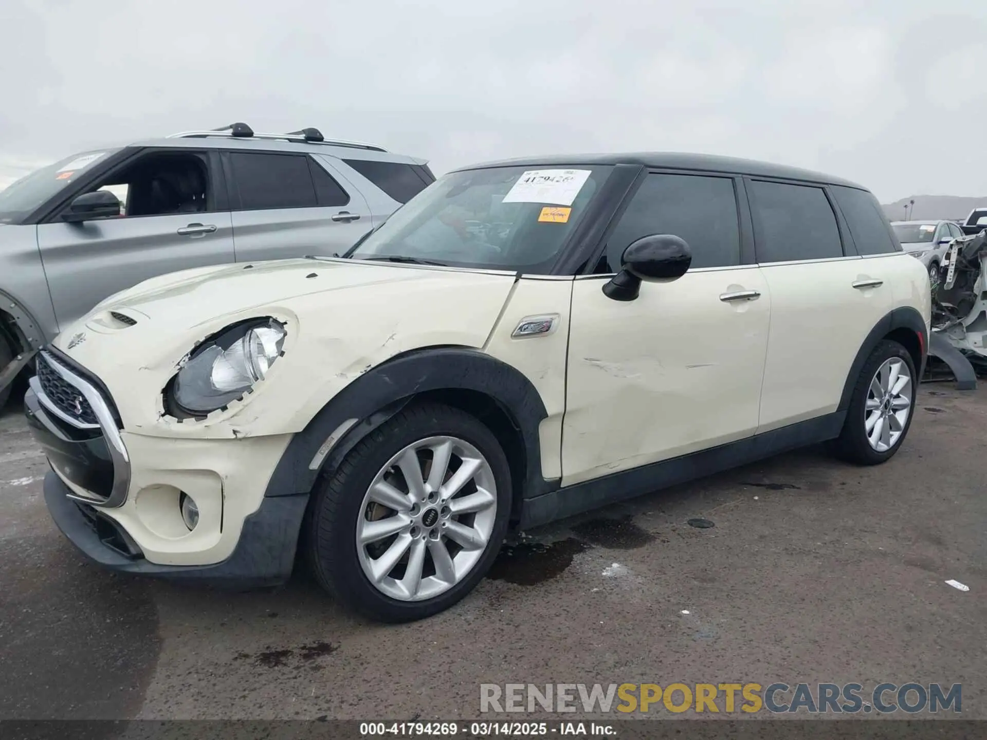 6 Photograph of a damaged car WMWLN9C55K2E51698 MINI CLUBMAN 2019