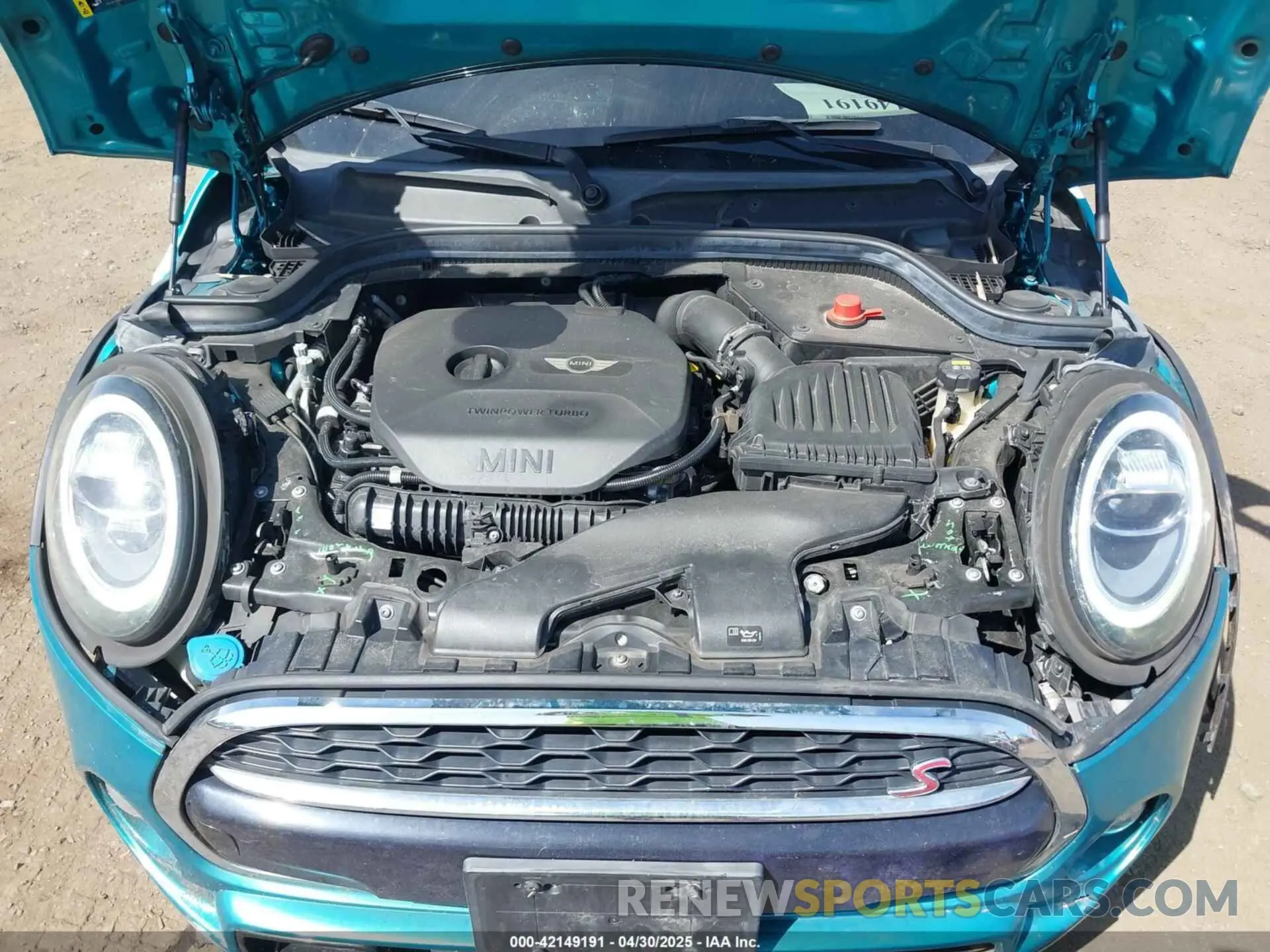10 Photograph of a damaged car WMWWG9C54K3E41195 MINI CONVERTIBLE 2019