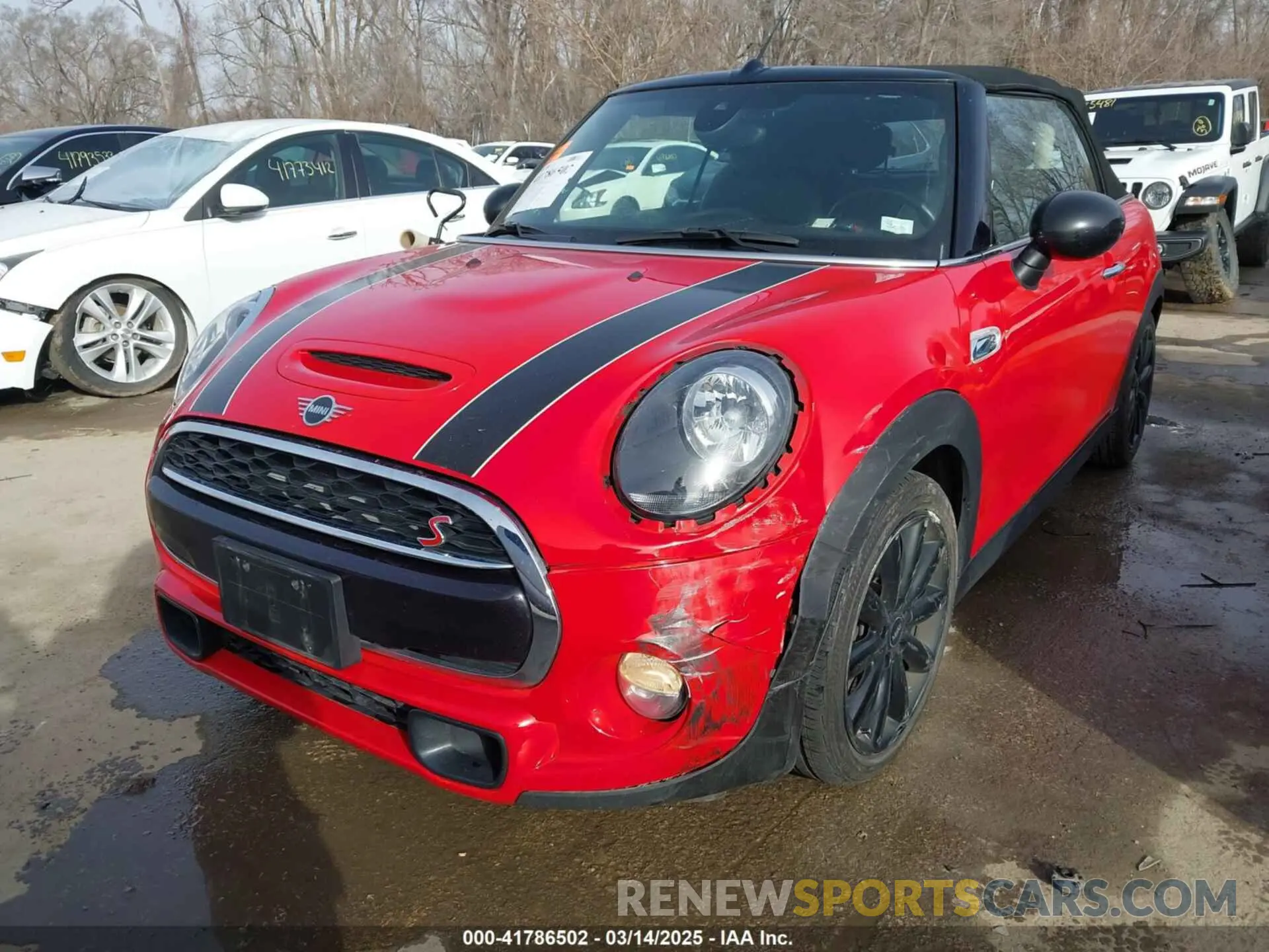 6 Photograph of a damaged car WMWWG9C55K3E40928 MINI CONVERTIBLE 2019