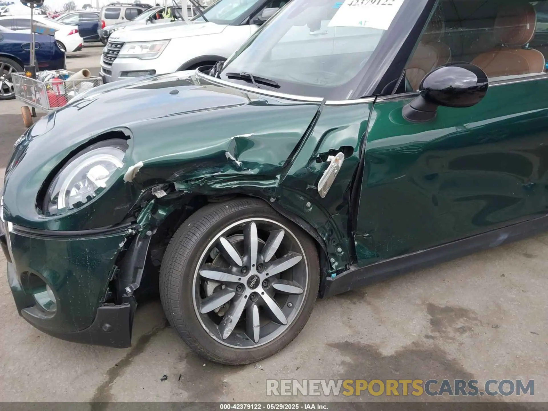 6 Photograph of a damaged car WMWWG9C5XK3E40620 MINI CONVERTIBLE 2019