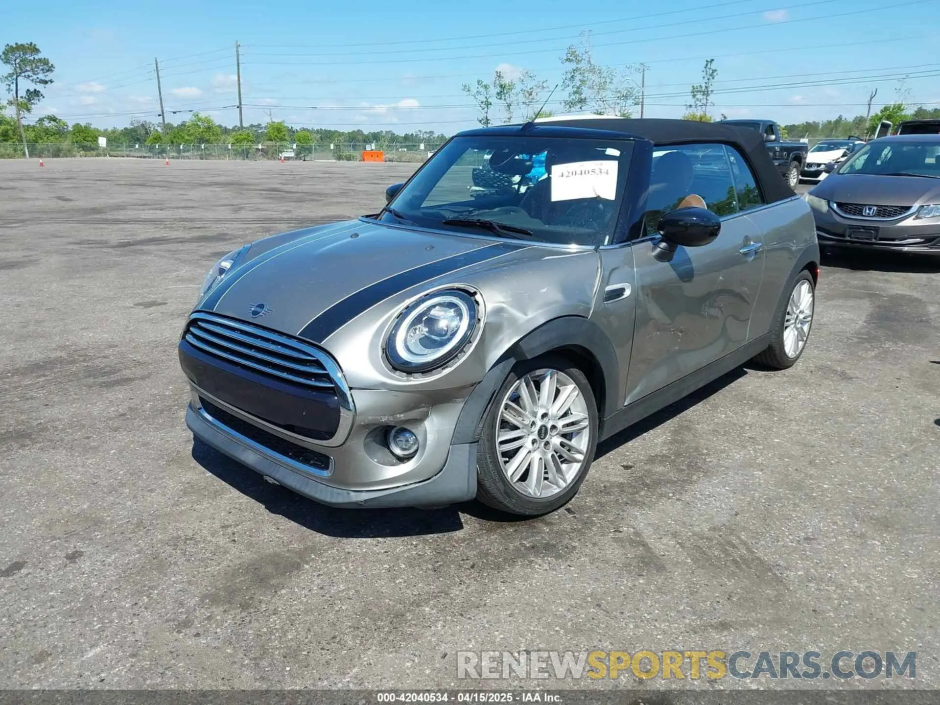 2 Photograph of a damaged car WMWWJ3C06M3M08556 MINI CONVERTIBLE 2021