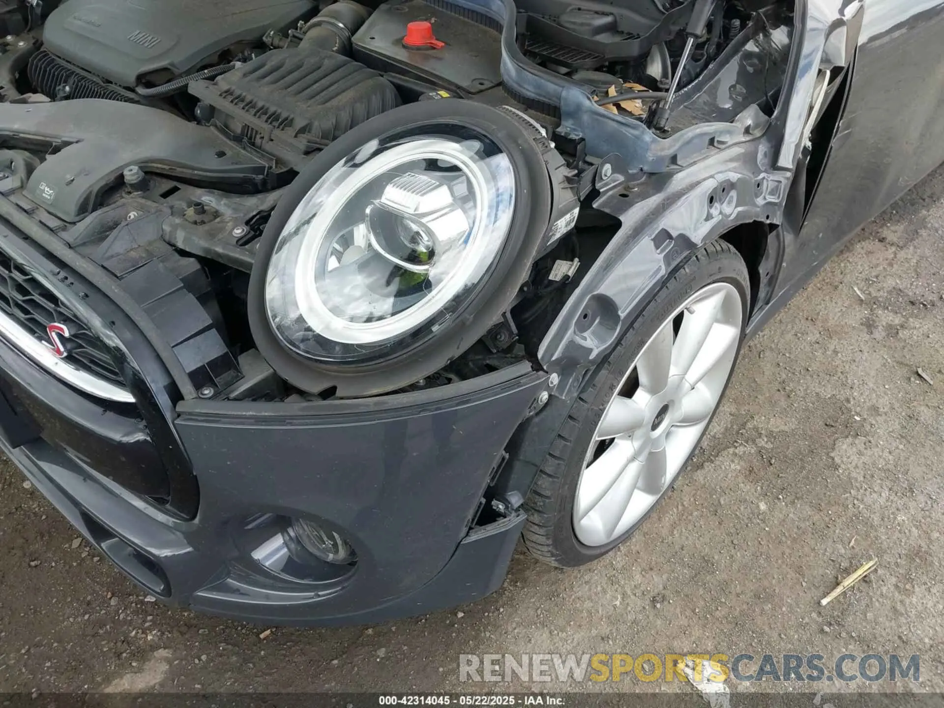 6 Photograph of a damaged car WMWWJ5C06M3M15700 MINI CONVERTIBLE 2021