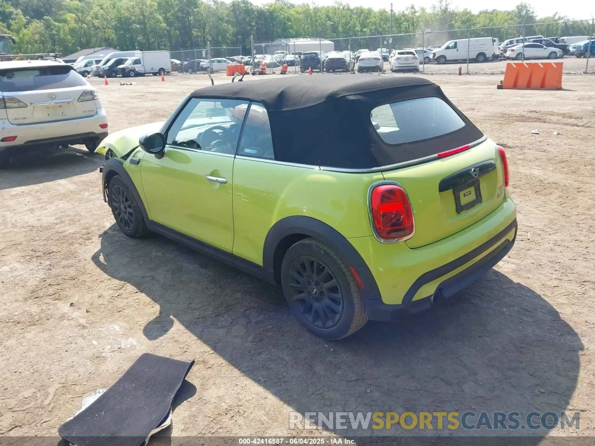 3 Photograph of a damaged car WMW23DL04N3N69911 MINI CONVERTIBLE 2022