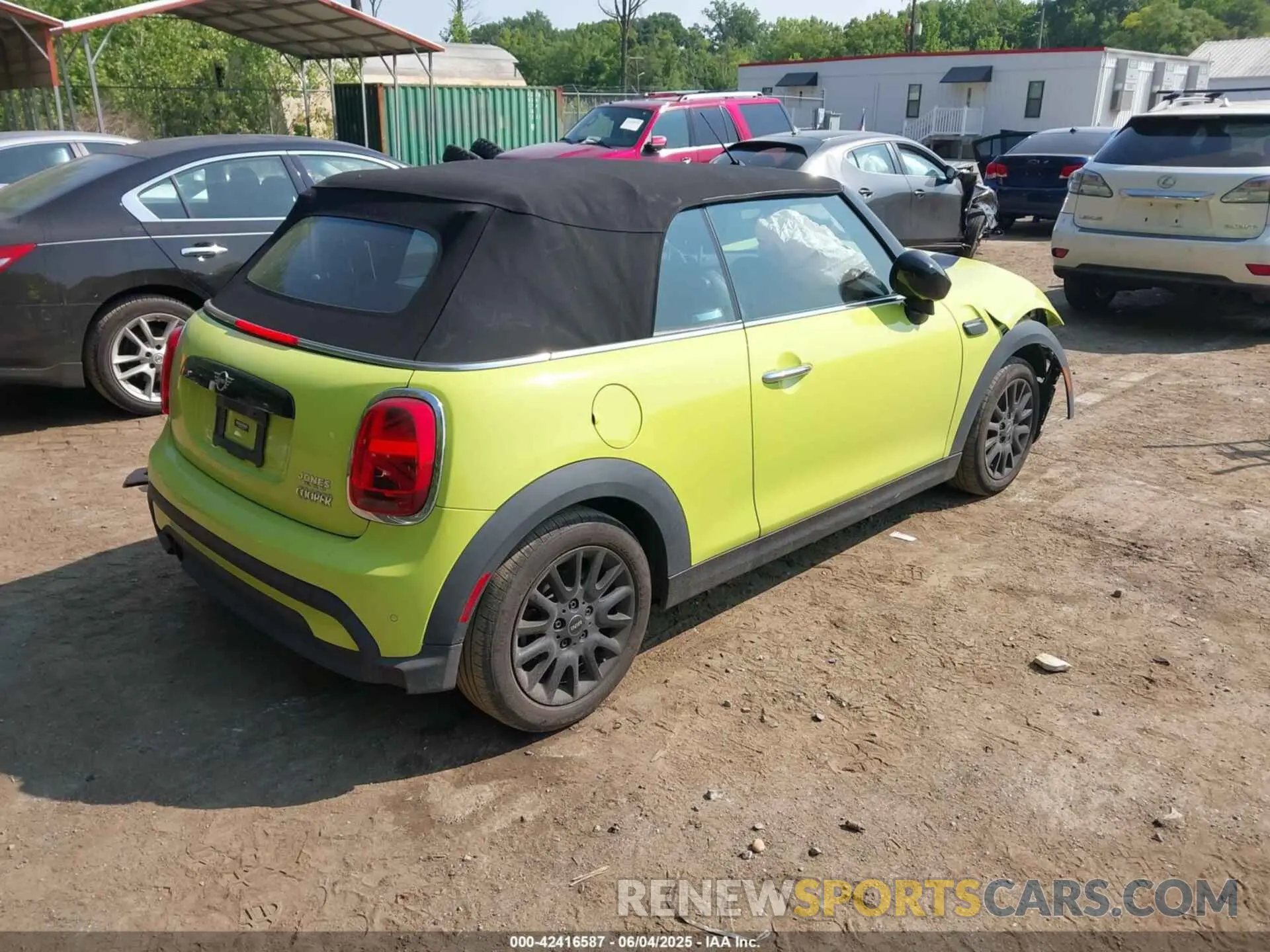 4 Photograph of a damaged car WMW23DL04N3N69911 MINI CONVERTIBLE 2022