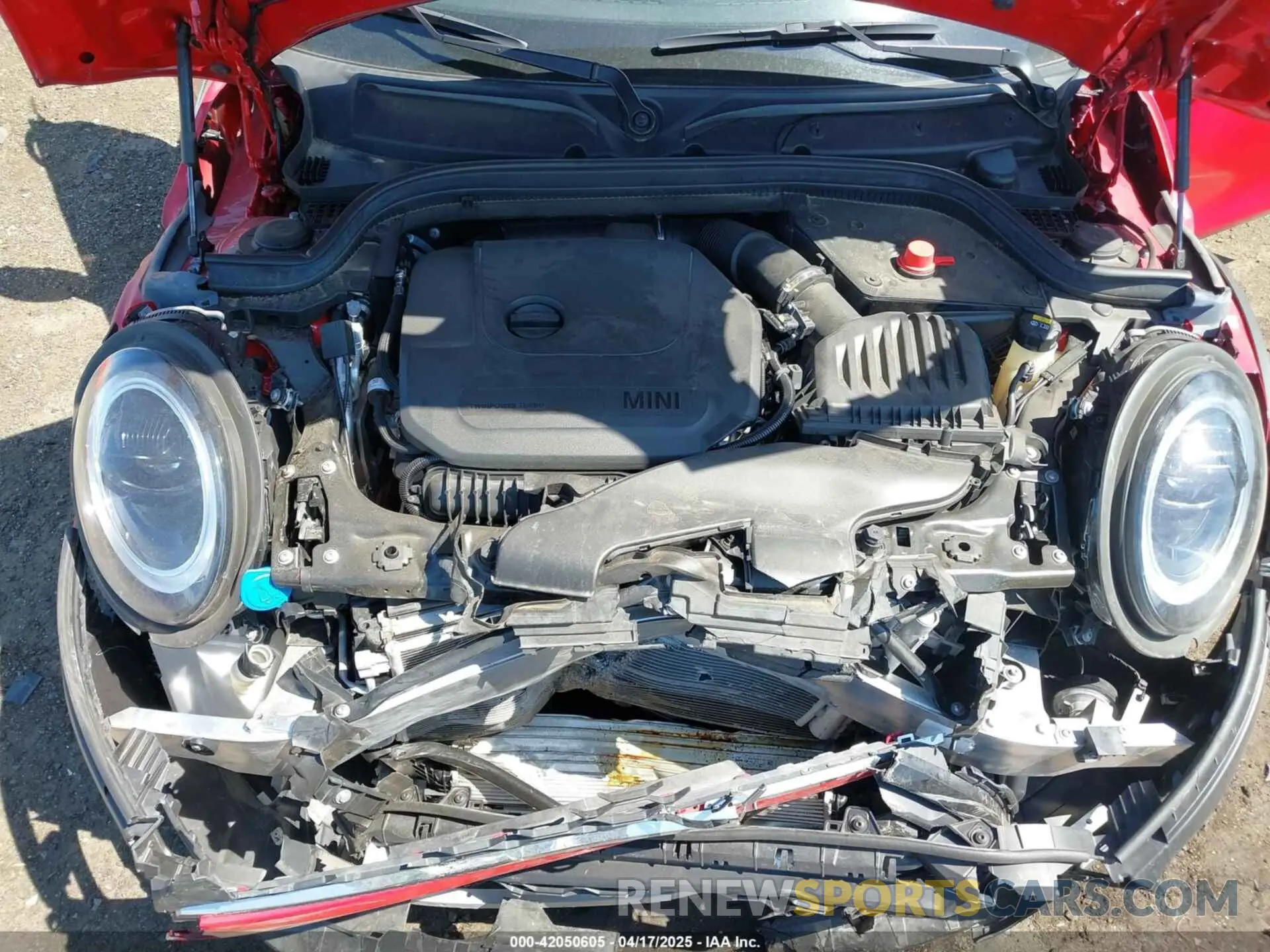 10 Photograph of a damaged car WMW43DL0XN3P17472 MINI CONVERTIBLE 2022