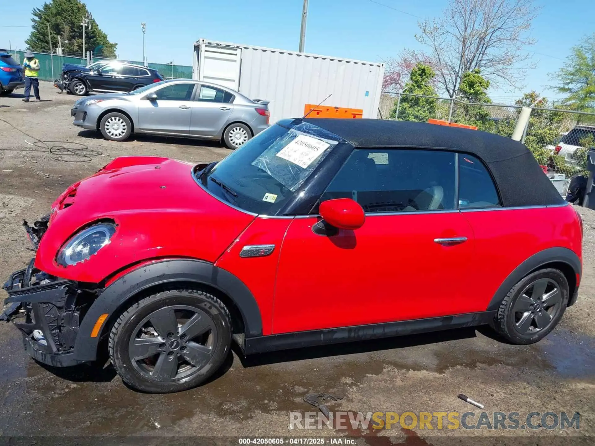 15 Photograph of a damaged car WMW43DL0XN3P17472 MINI CONVERTIBLE 2022