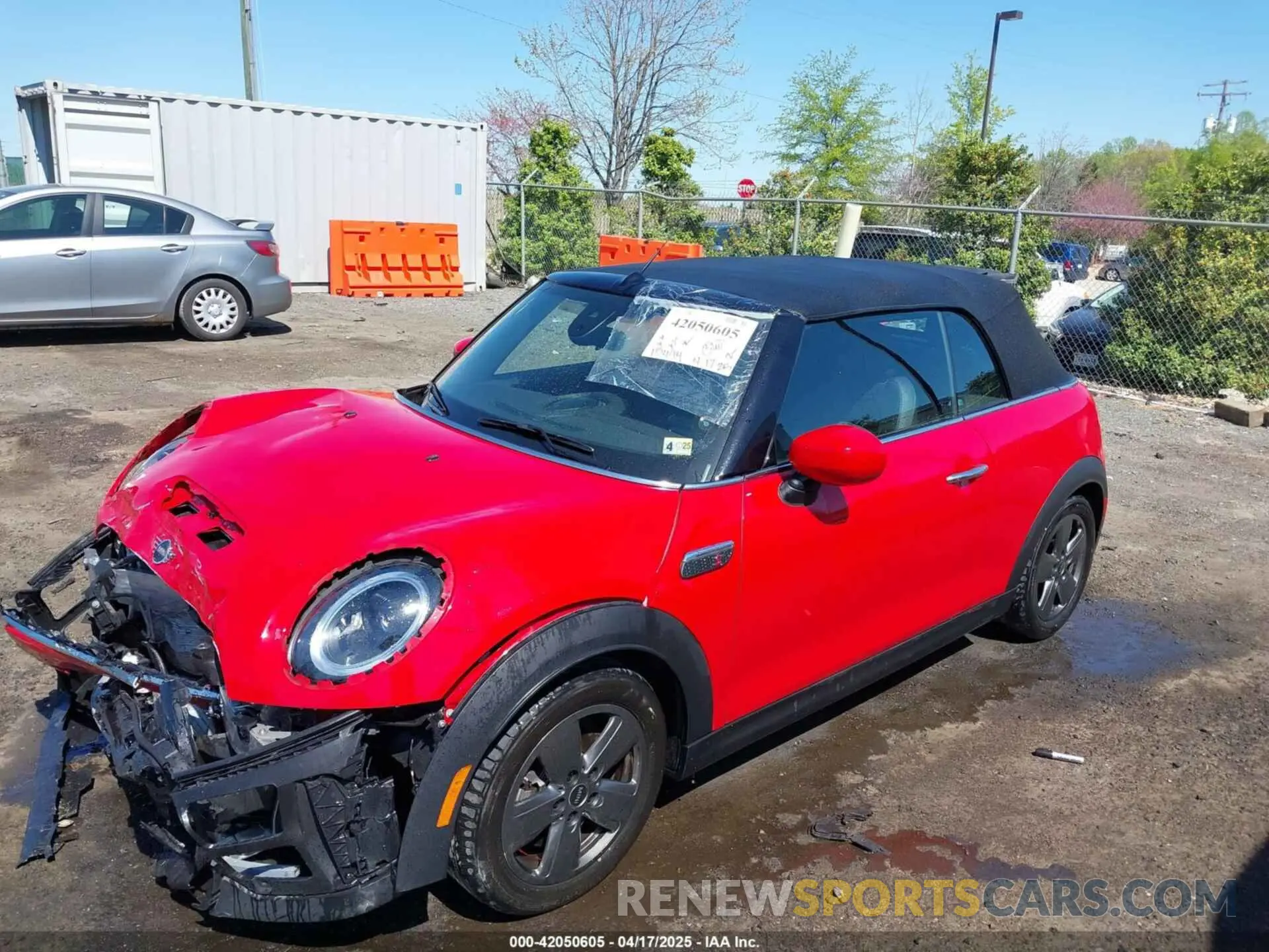 2 Photograph of a damaged car WMW43DL0XN3P17472 MINI CONVERTIBLE 2022
