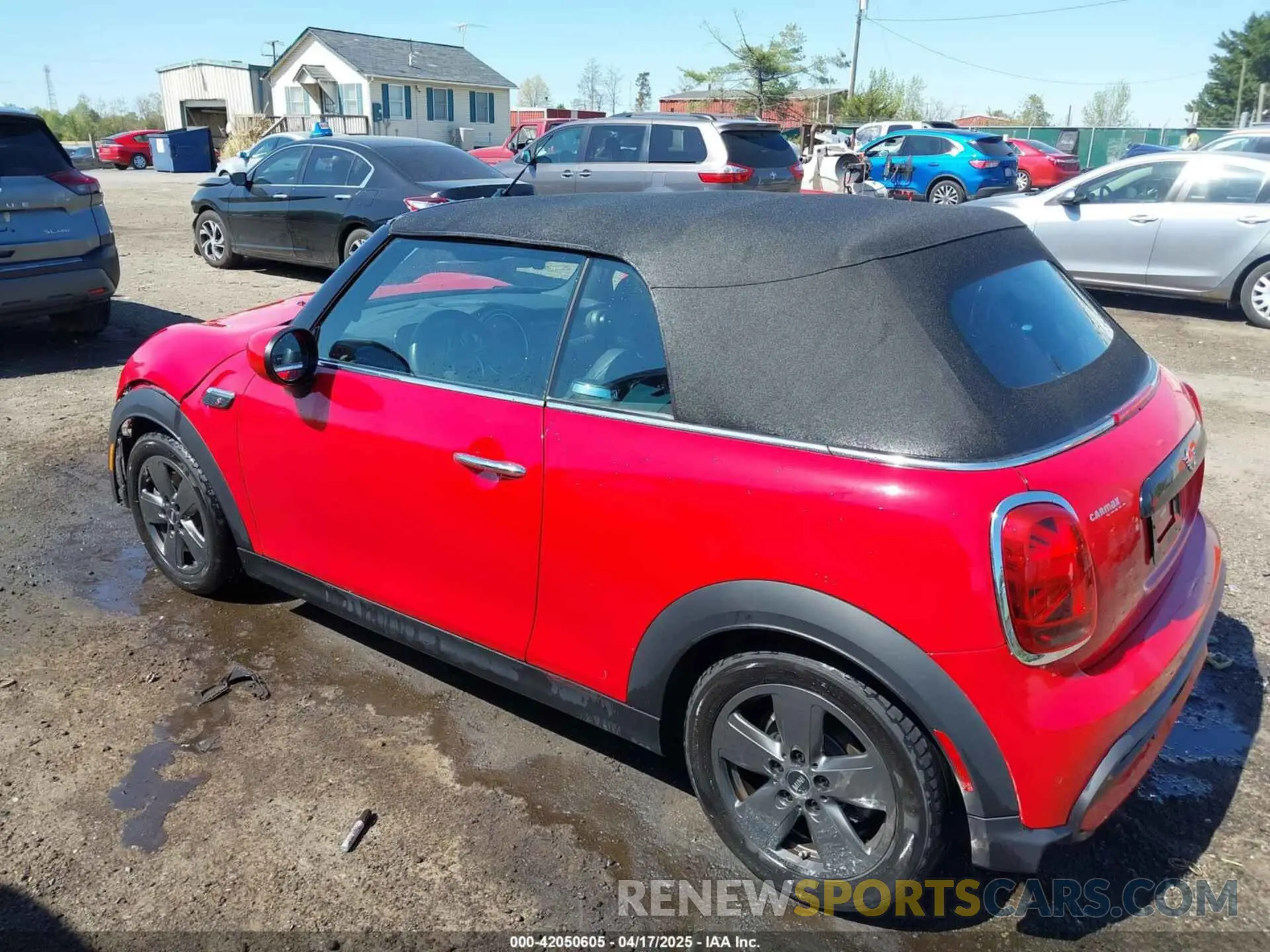 3 Photograph of a damaged car WMW43DL0XN3P17472 MINI CONVERTIBLE 2022