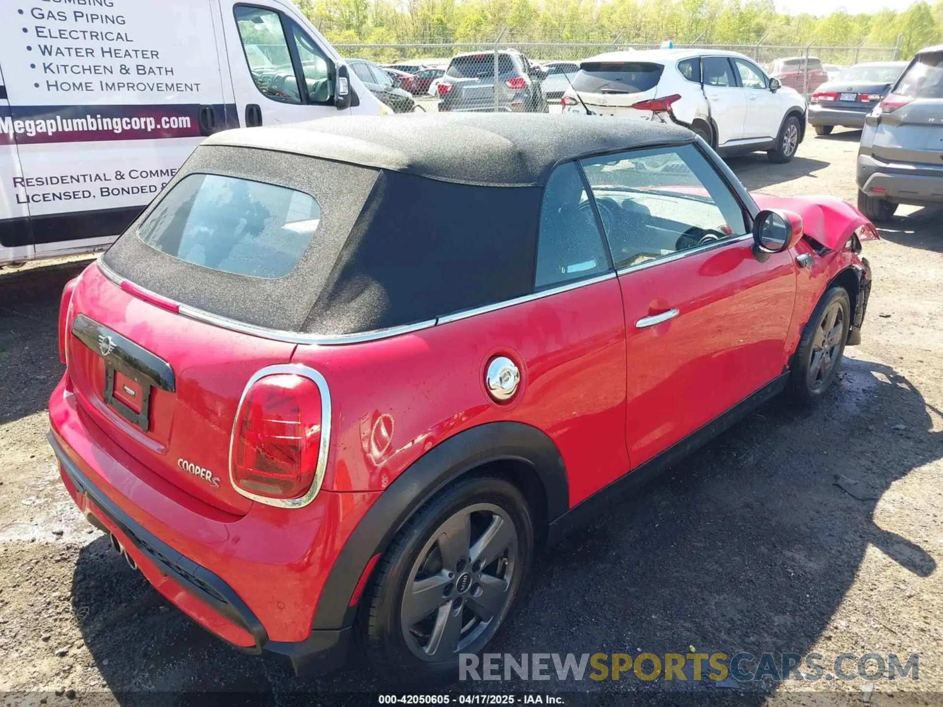 4 Photograph of a damaged car WMW43DL0XN3P17472 MINI CONVERTIBLE 2022