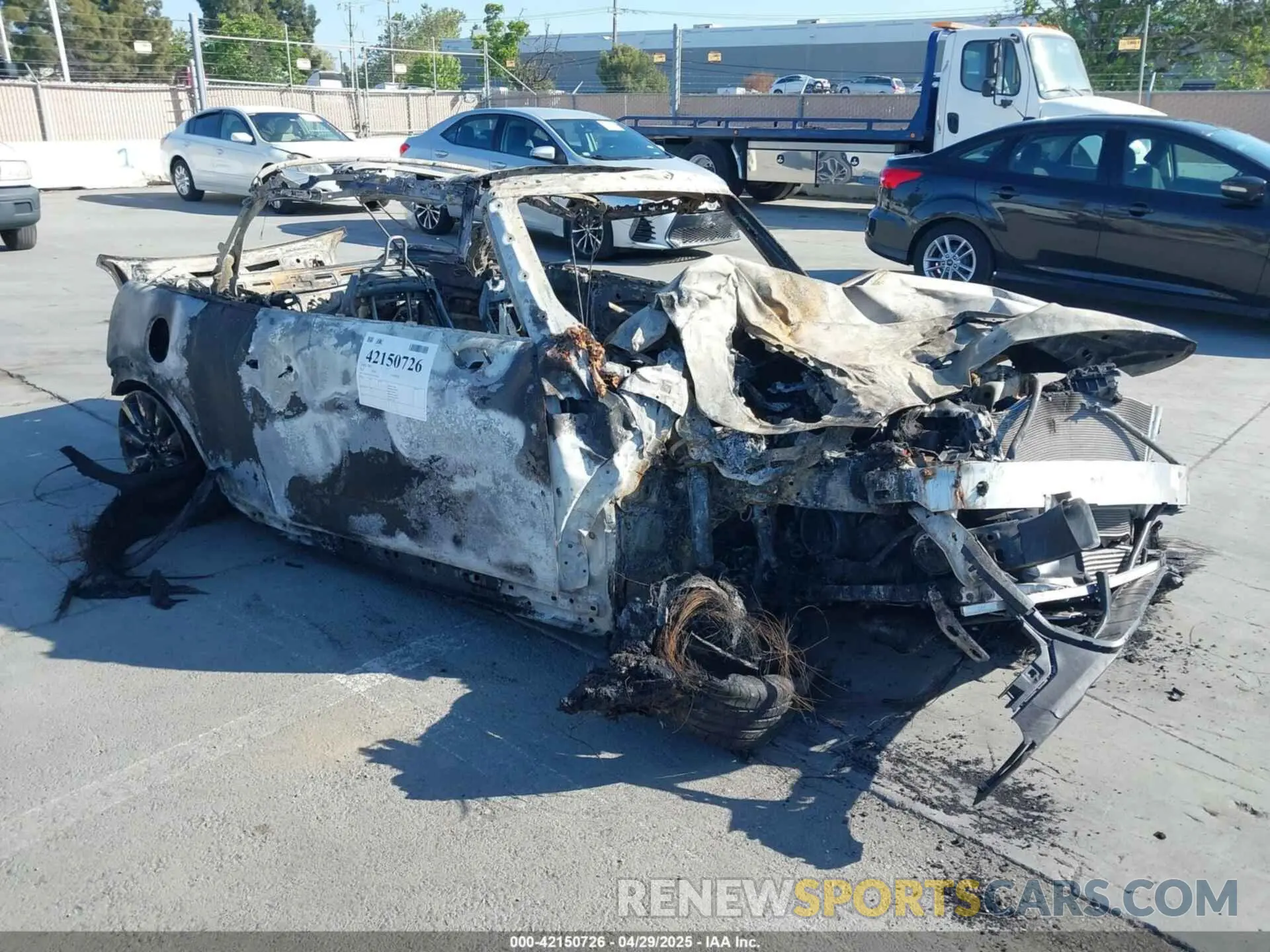 1 Photograph of a damaged car WMW43DL03P3P74342 MINI CONVERTIBLE 2023
