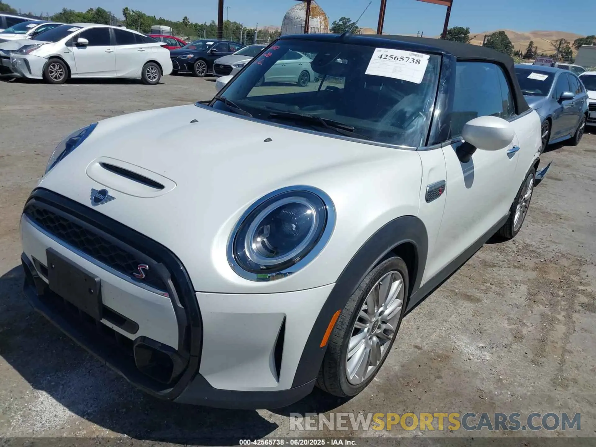 2 Photograph of a damaged car WMW43DL02R3S02567 MINI CONVERTIBLE 2024