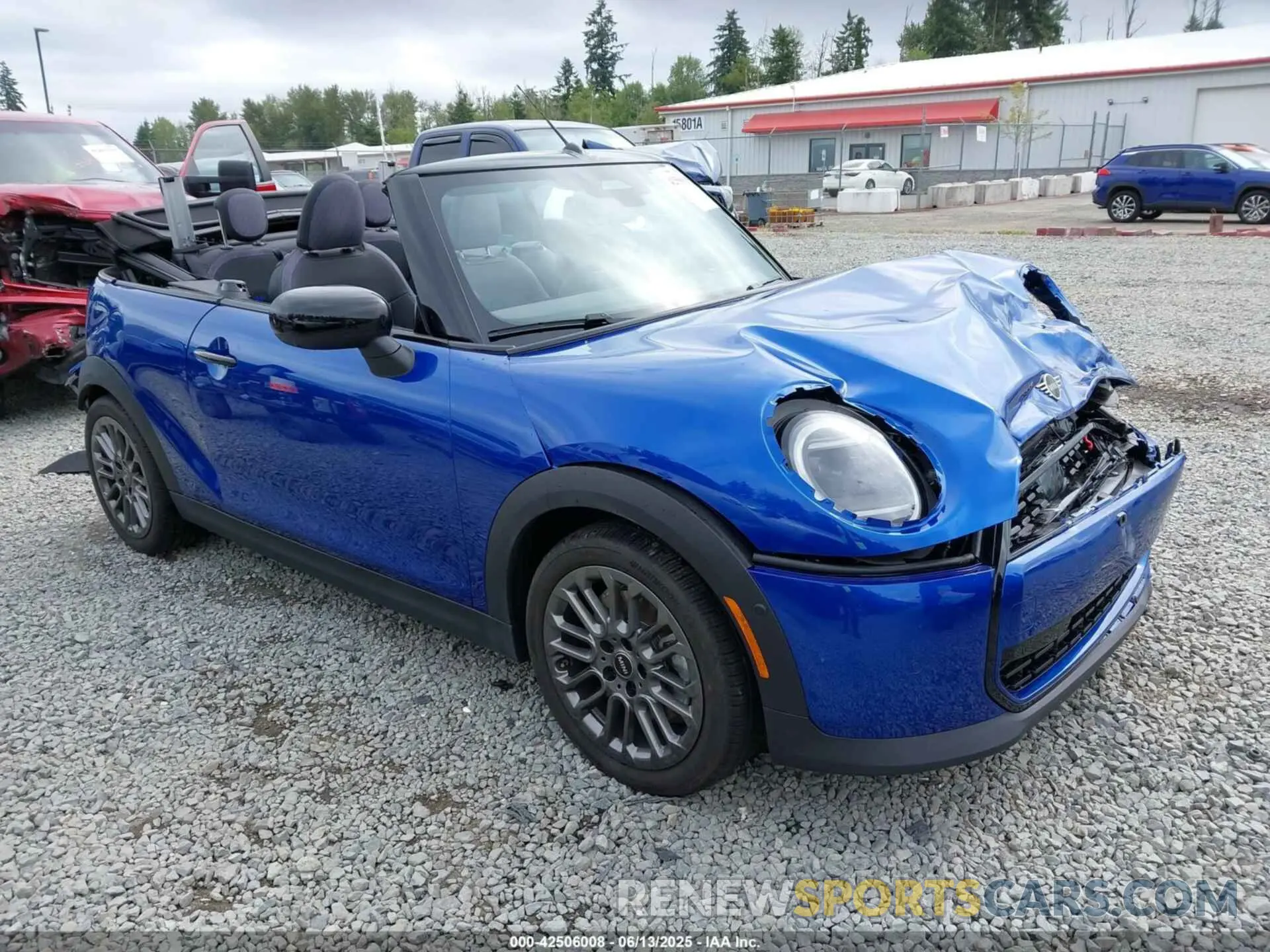 1 Photograph of a damaged car WMW23GX01S2X08664 MINI CONVERTIBLE 2025