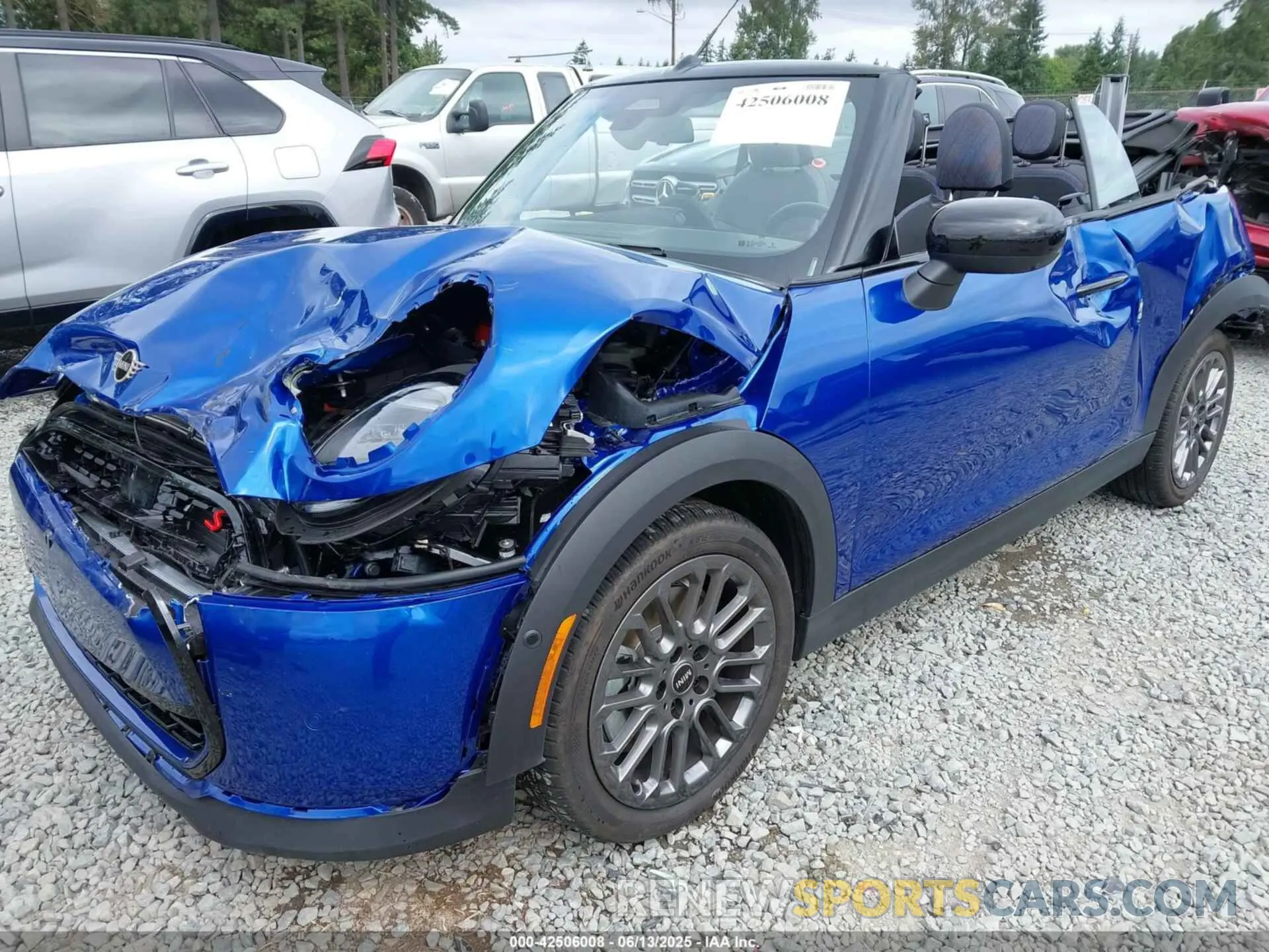 6 Photograph of a damaged car WMW23GX01S2X08664 MINI CONVERTIBLE 2025