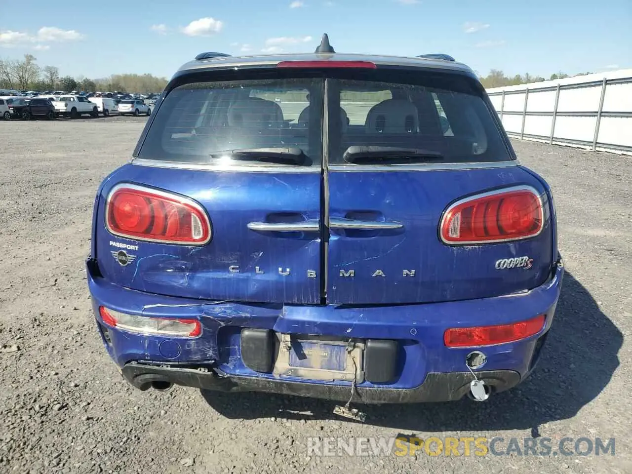 6 Photograph of a damaged car WMWLU5C56K2G04956 MINI COOPER 2019