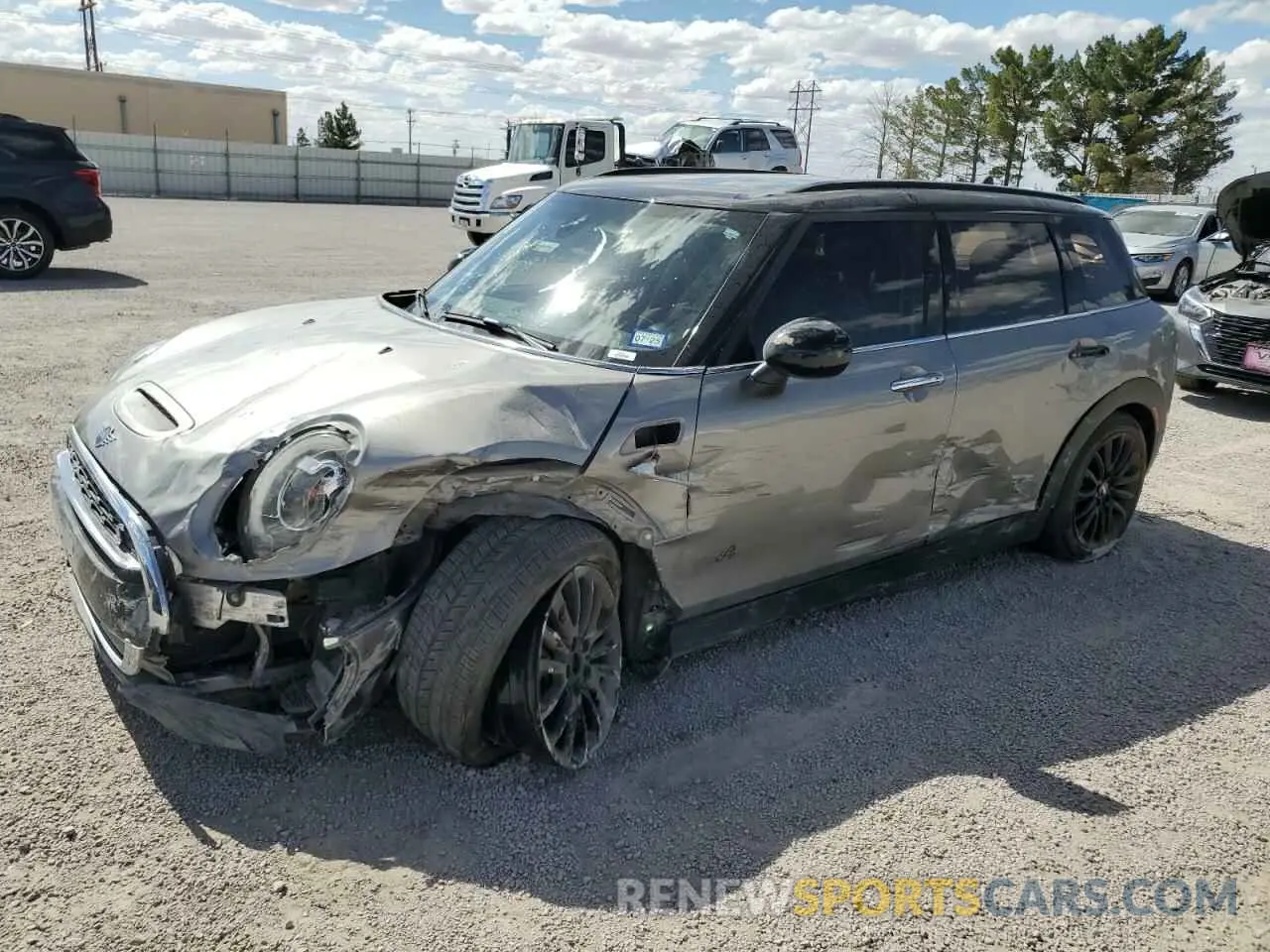 1 Photograph of a damaged car WMWLU5C57K2G04142 MINI COOPER 2019