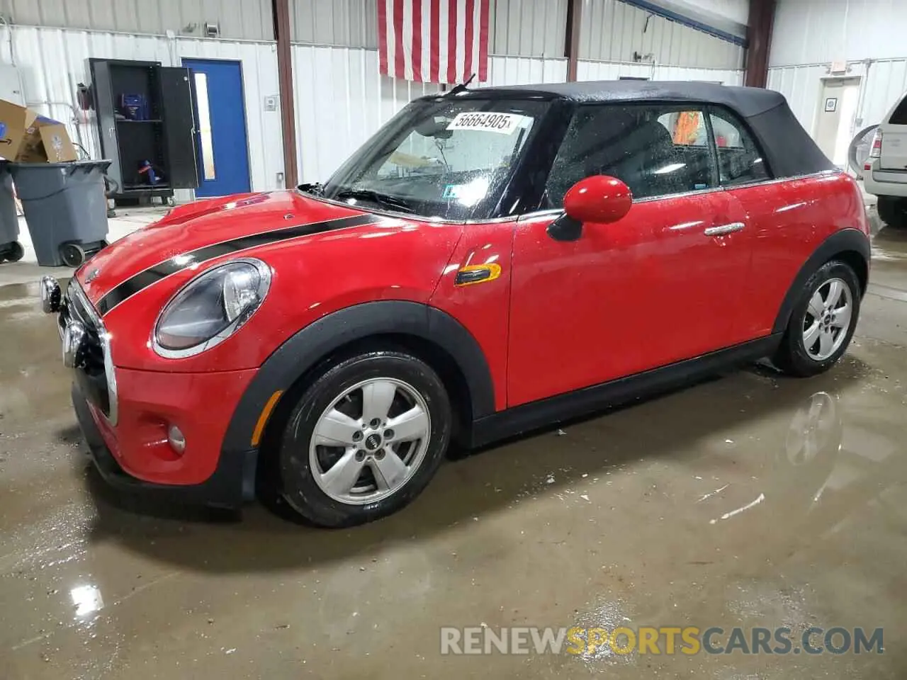 1 Photograph of a damaged car WMWWG5C56K3D01870 MINI COOPER 2019