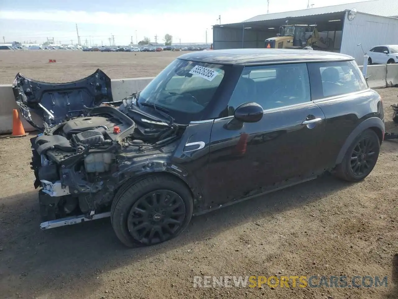 1 Photograph of a damaged car WMWXP5C51K2H30117 MINI COOPER 2019