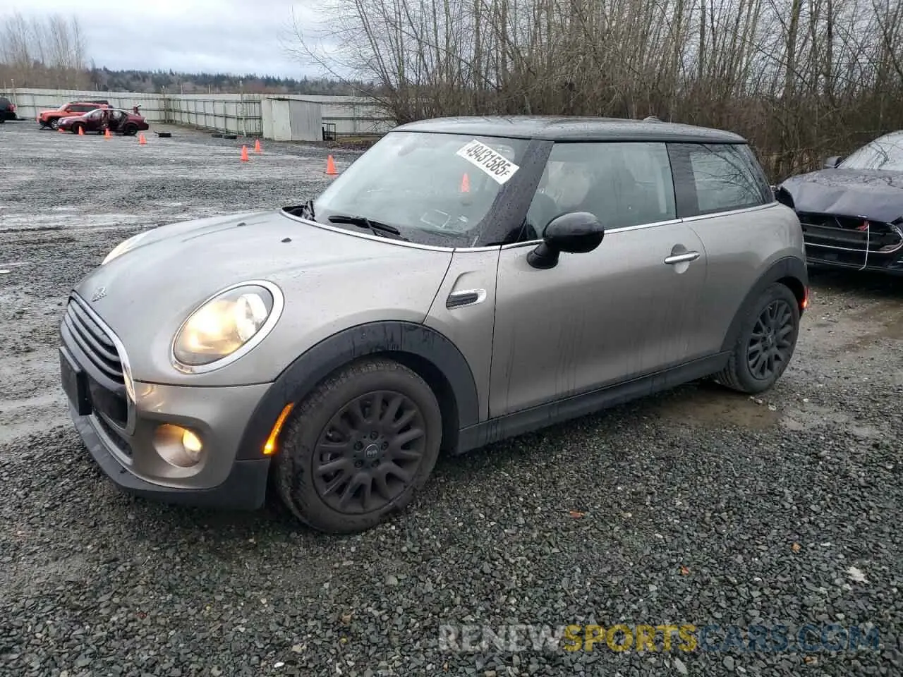 1 Photograph of a damaged car WMWXP5C56K2H31201 MINI COOPER 2019
