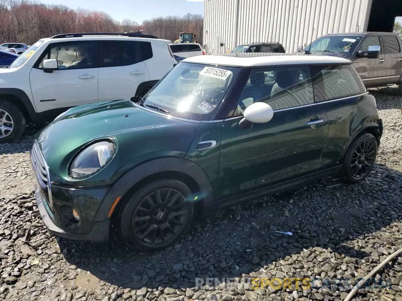 1 Photograph of a damaged car WMWXP5C57K2H31420 MINI COOPER 2019