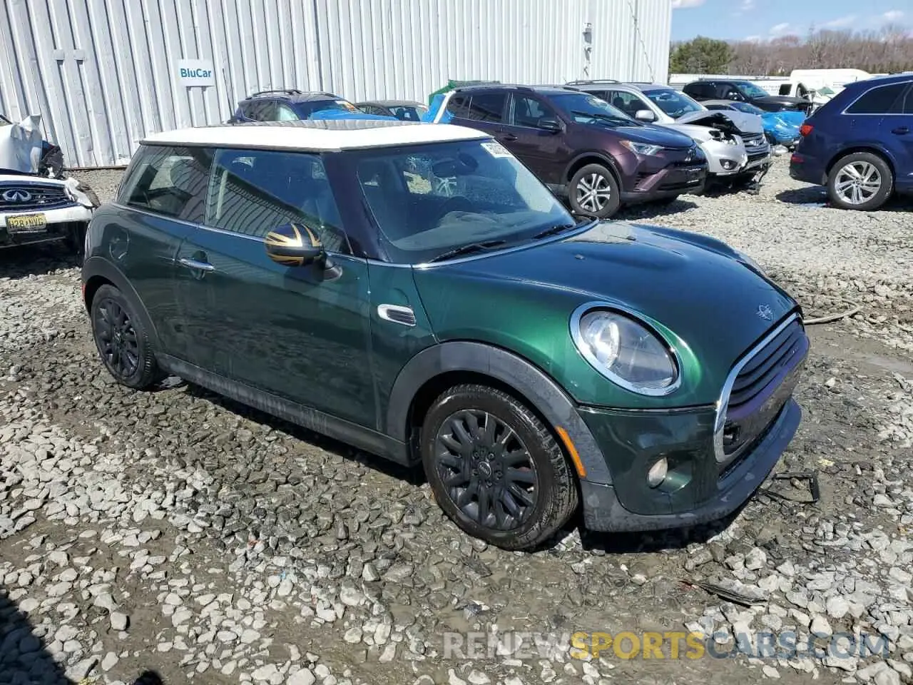 4 Photograph of a damaged car WMWXP5C57K2H31420 MINI COOPER 2019