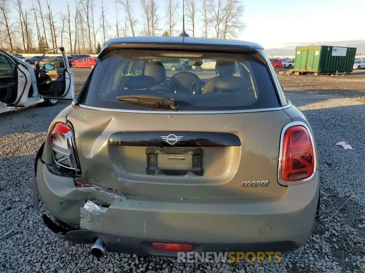 6 Photograph of a damaged car WMWXU1C53K2J02767 MINI COOPER 2019