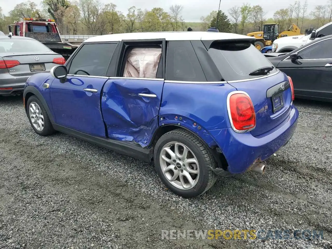 2 Photograph of a damaged car WMWXU1C56K2F81737 MINI COOPER 2019
