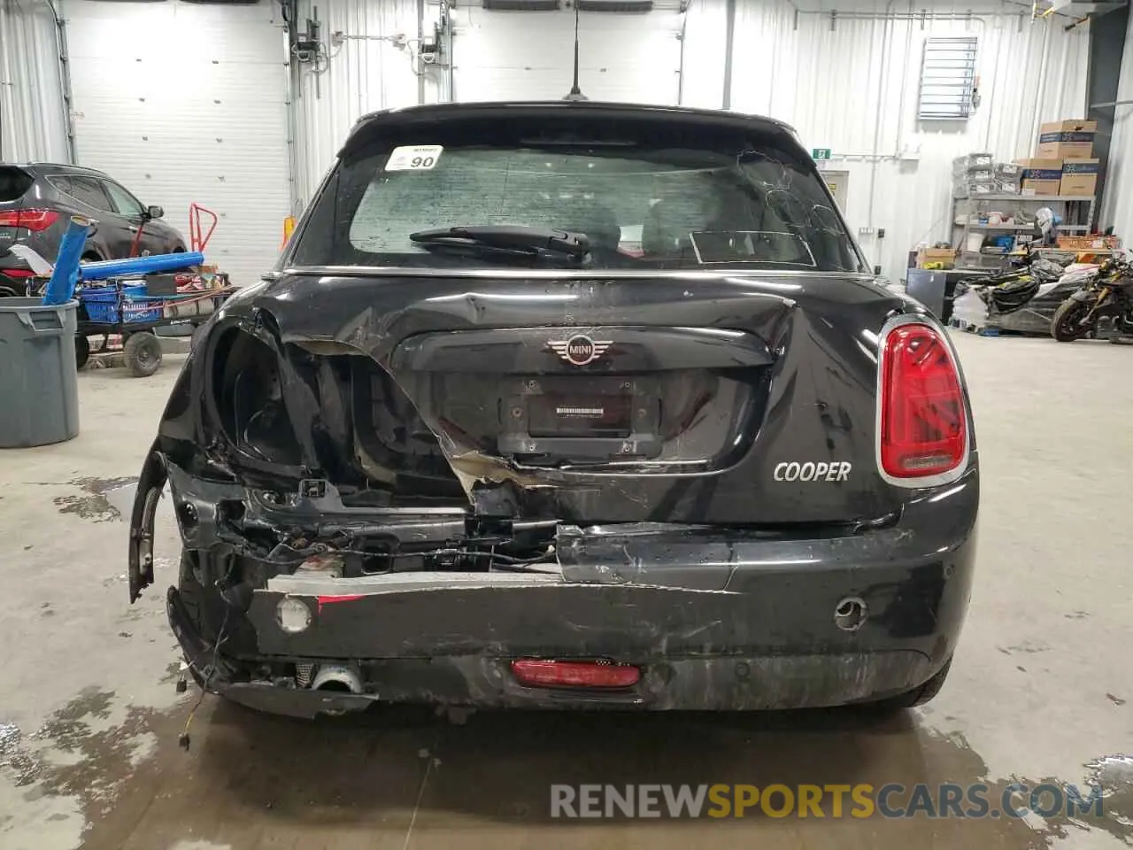 6 Photograph of a damaged car WMWXU1C58K2H74102 MINI COOPER 2019