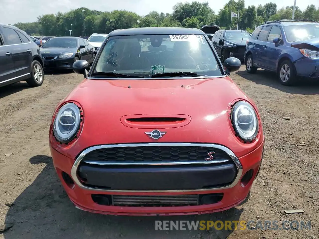 5 Photograph of a damaged car WMWXU3C52K2B65003 MINI COOPER 2019