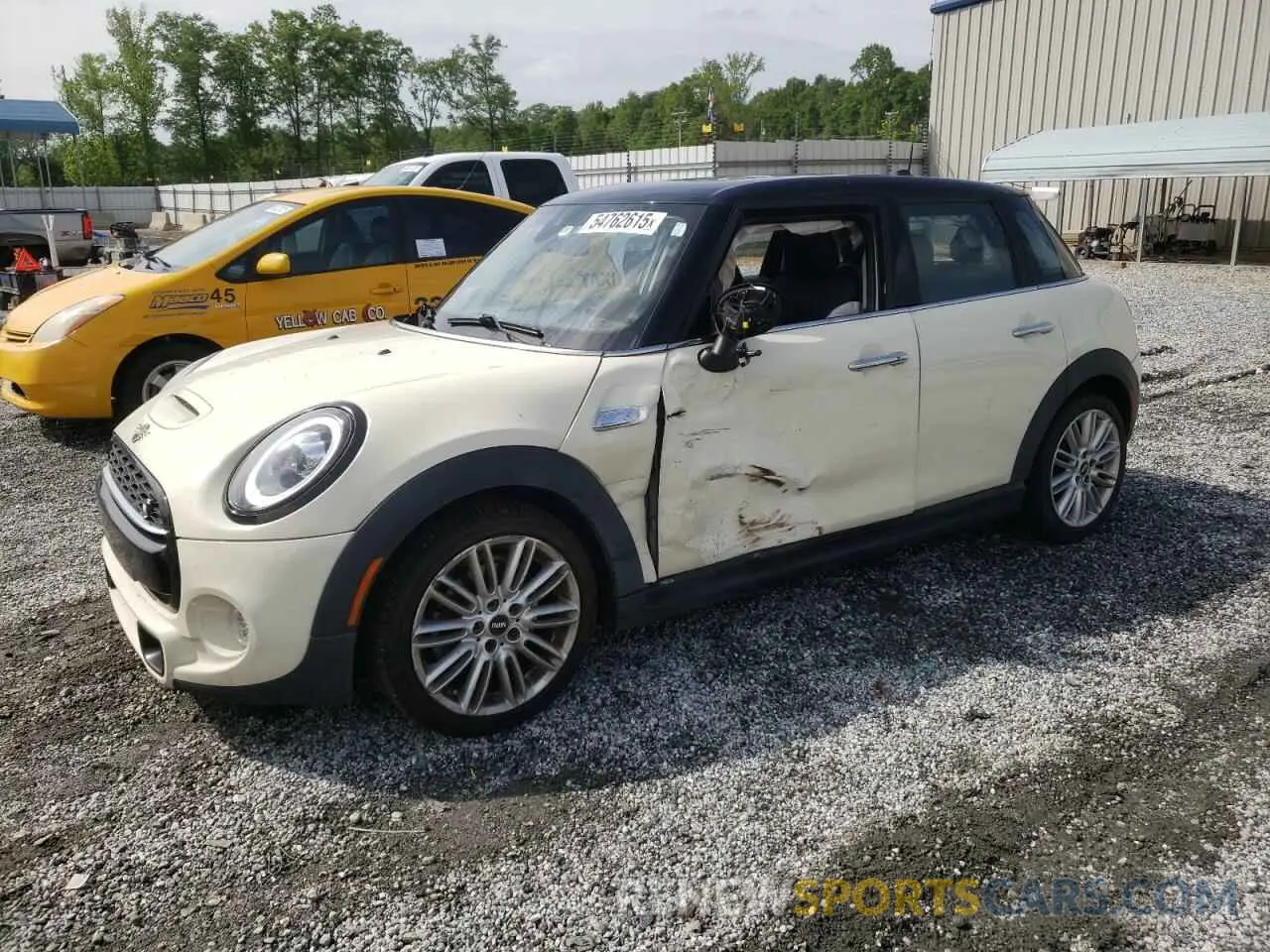 1 Photograph of a damaged car WMWXU3C55K2H89054 MINI COOPER 2019