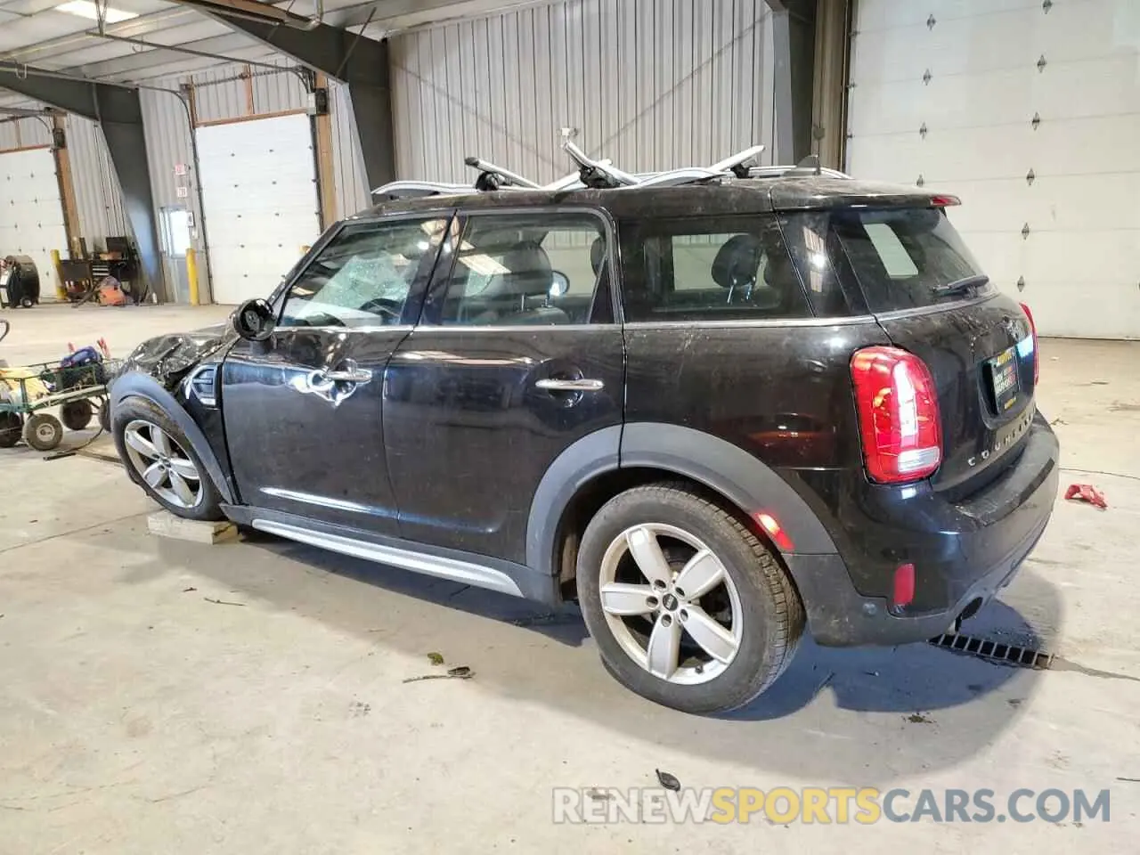 2 Photograph of a damaged car WMZYS7C52K3F46980 MINI COOPER 2019