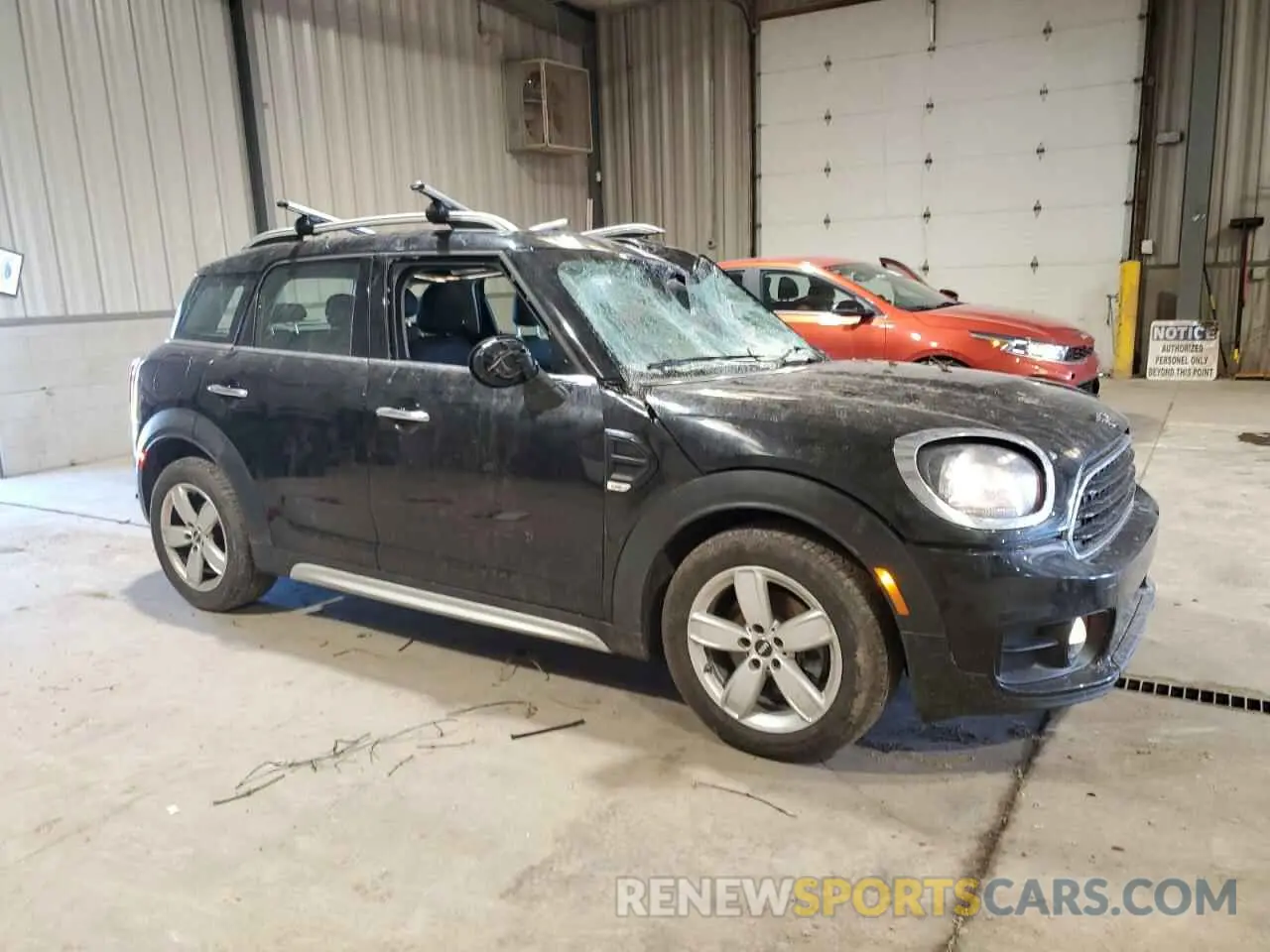 4 Photograph of a damaged car WMZYS7C52K3F46980 MINI COOPER 2019