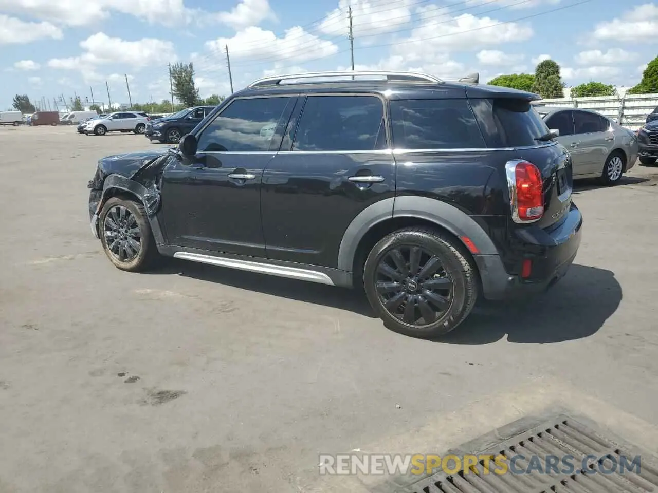 2 Photograph of a damaged car WMZYS7C53K3F44686 MINI COOPER 2019