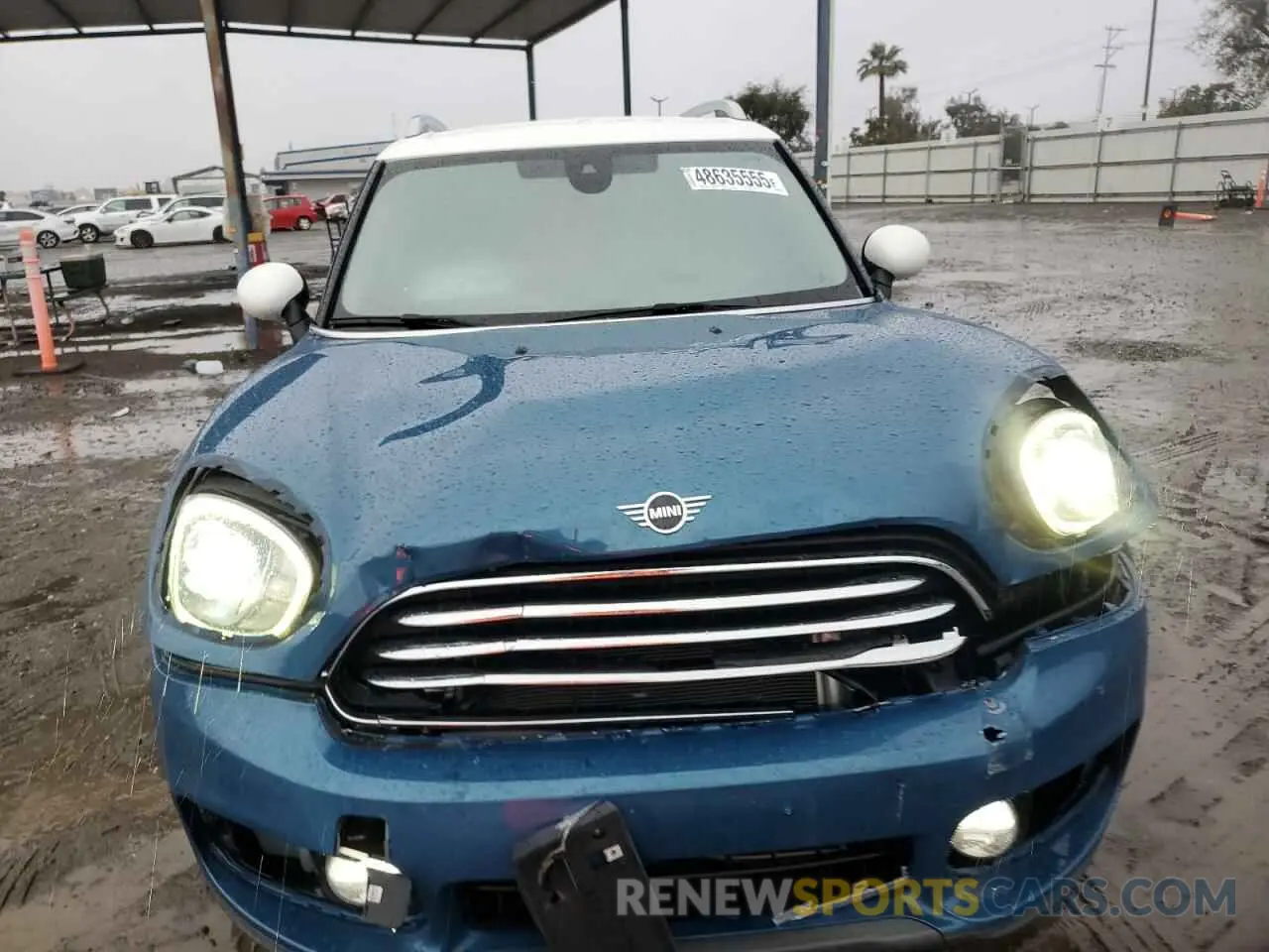 5 Photograph of a damaged car WMZYS7C59K3F46491 MINI COOPER 2019