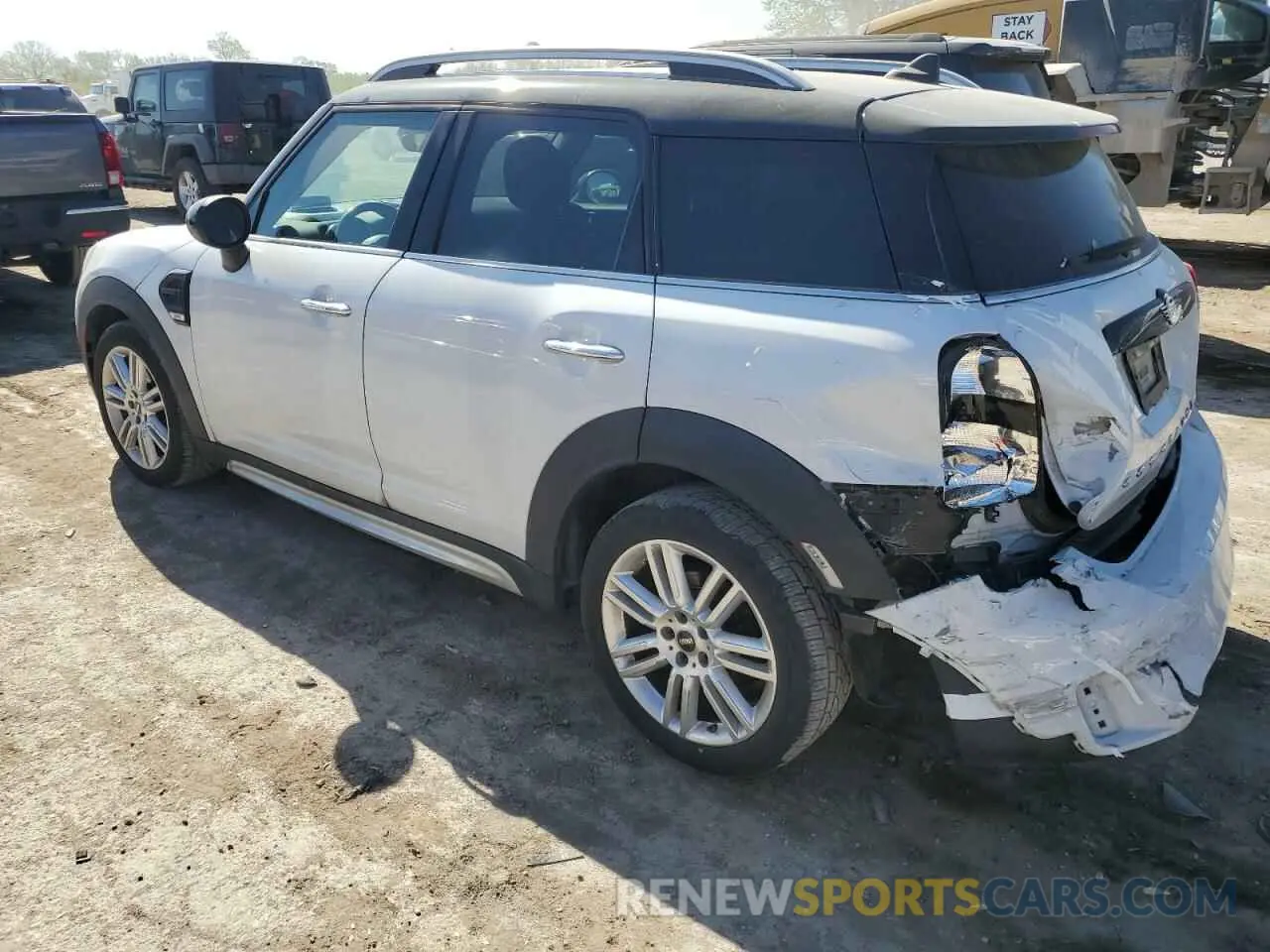 2 Photograph of a damaged car WMZYS7C59K3F46555 MINI COOPER 2019