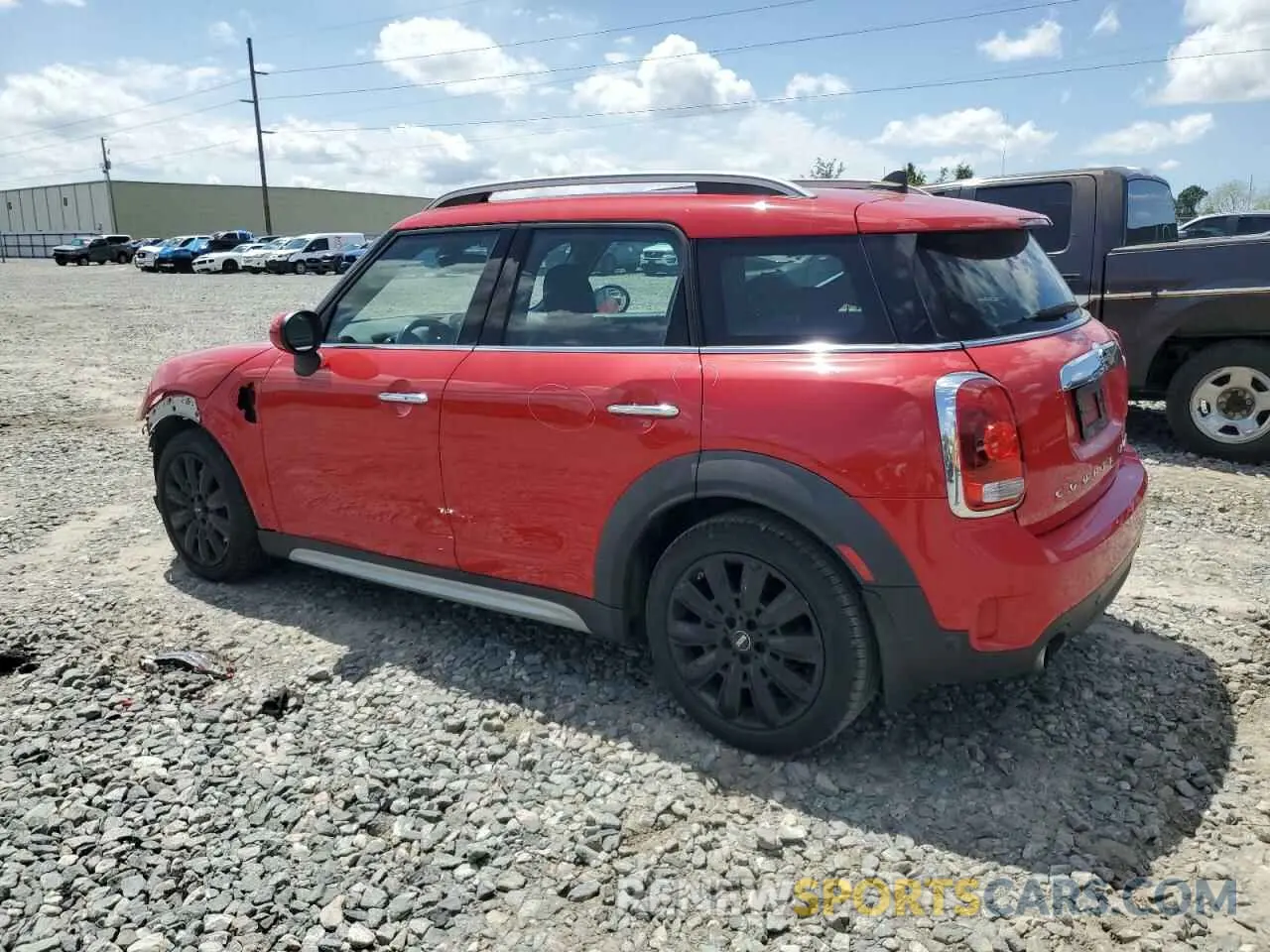2 Photograph of a damaged car WMZYT3C52K3E95034 MINI COOPER 2019