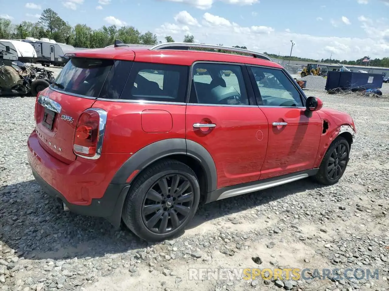 3 Photograph of a damaged car WMZYT3C52K3E95034 MINI COOPER 2019