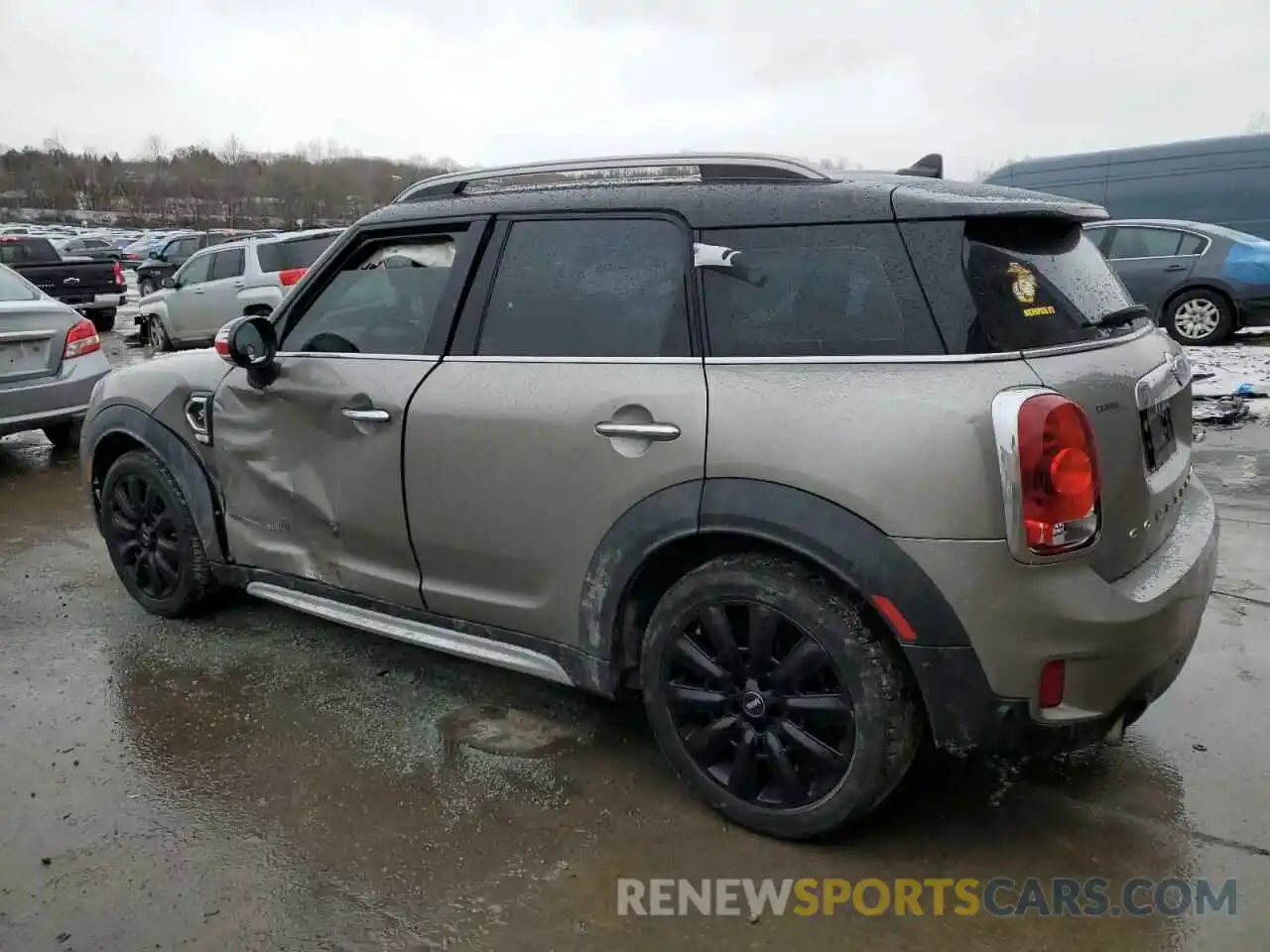 2 Photograph of a damaged car WMZYT5C50K3E63128 MINI COOPER 2019