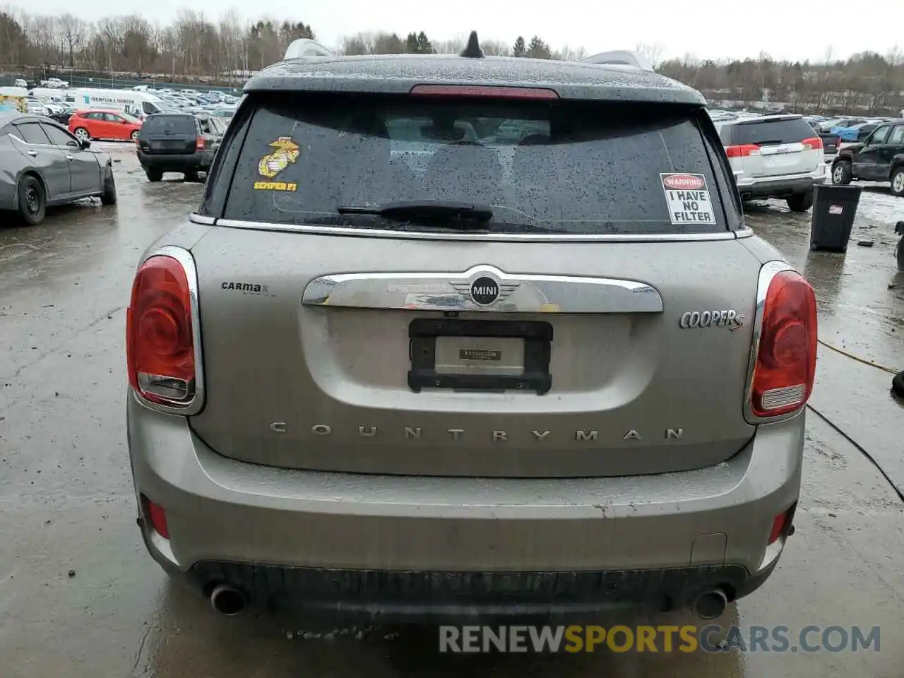 6 Photograph of a damaged car WMZYT5C50K3E63128 MINI COOPER 2019