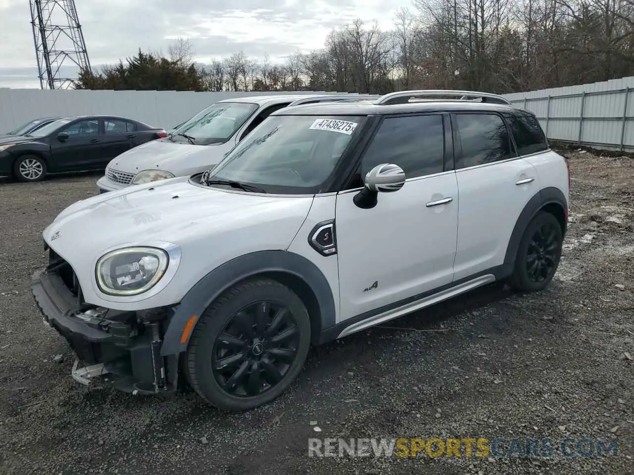 1 Photograph of a damaged car WMZYT5C54K3J88523 MINI COOPER 2019