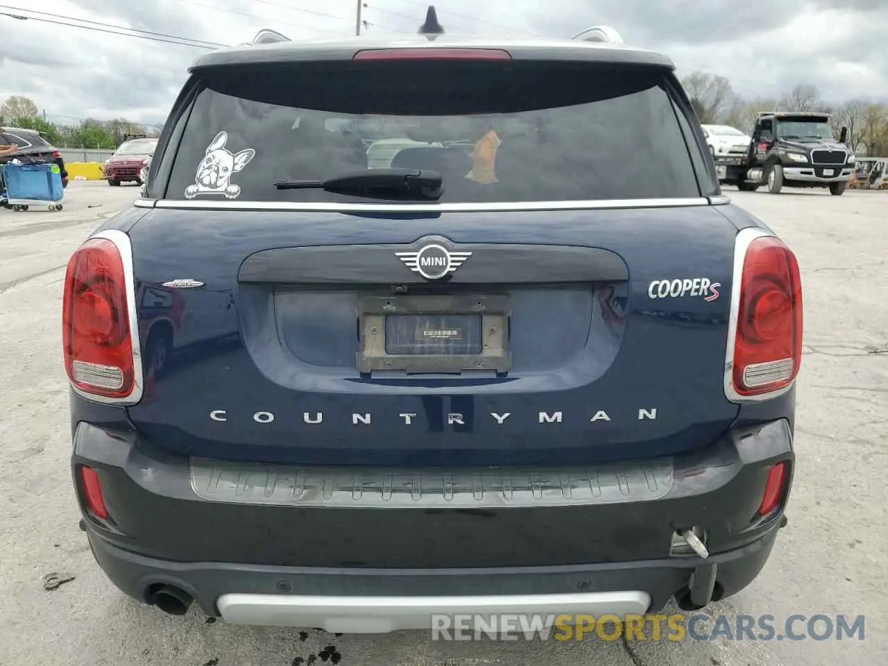 6 Photograph of a damaged car WMZYT5C57K3G94611 MINI COOPER 2019