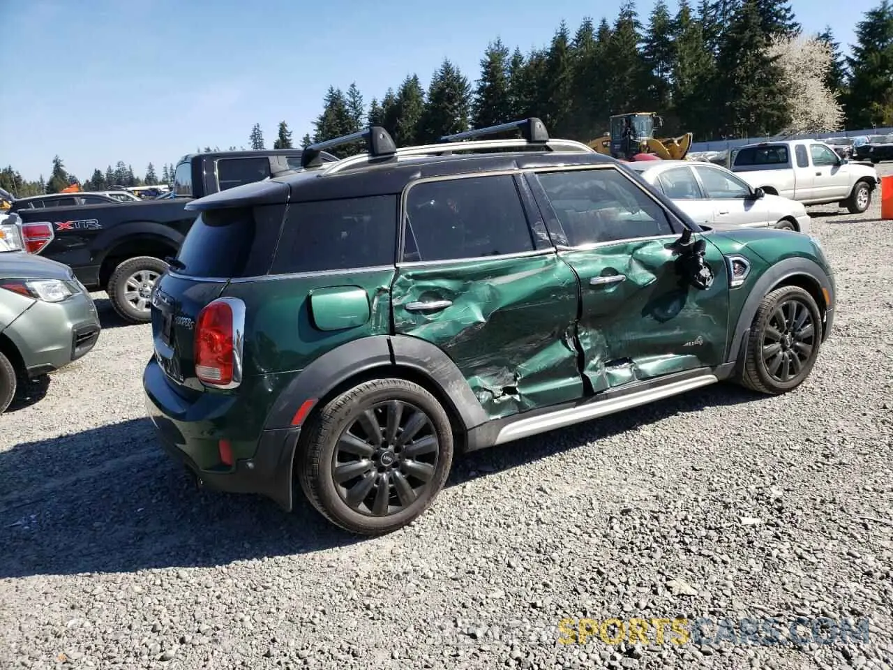 3 Photograph of a damaged car WMZYT5C58K3E63278 MINI COOPER 2019
