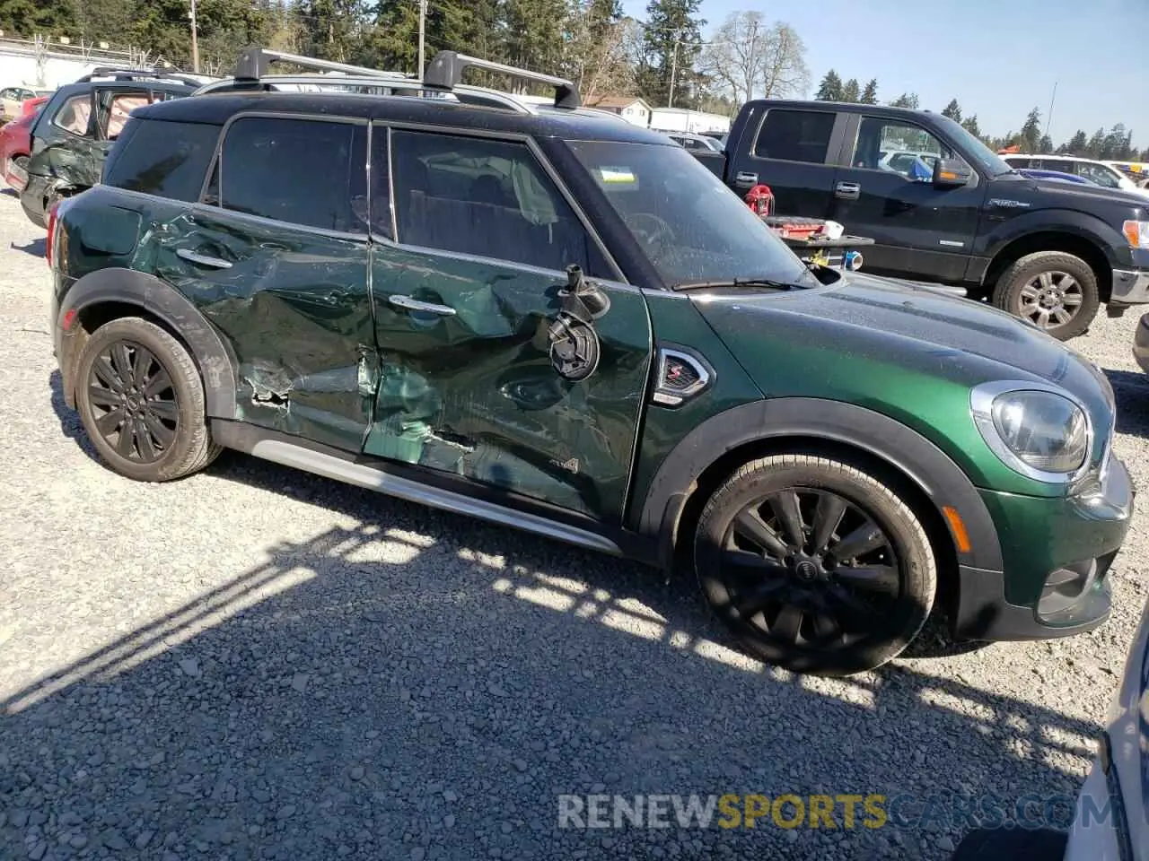 4 Photograph of a damaged car WMZYT5C58K3E63278 MINI COOPER 2019