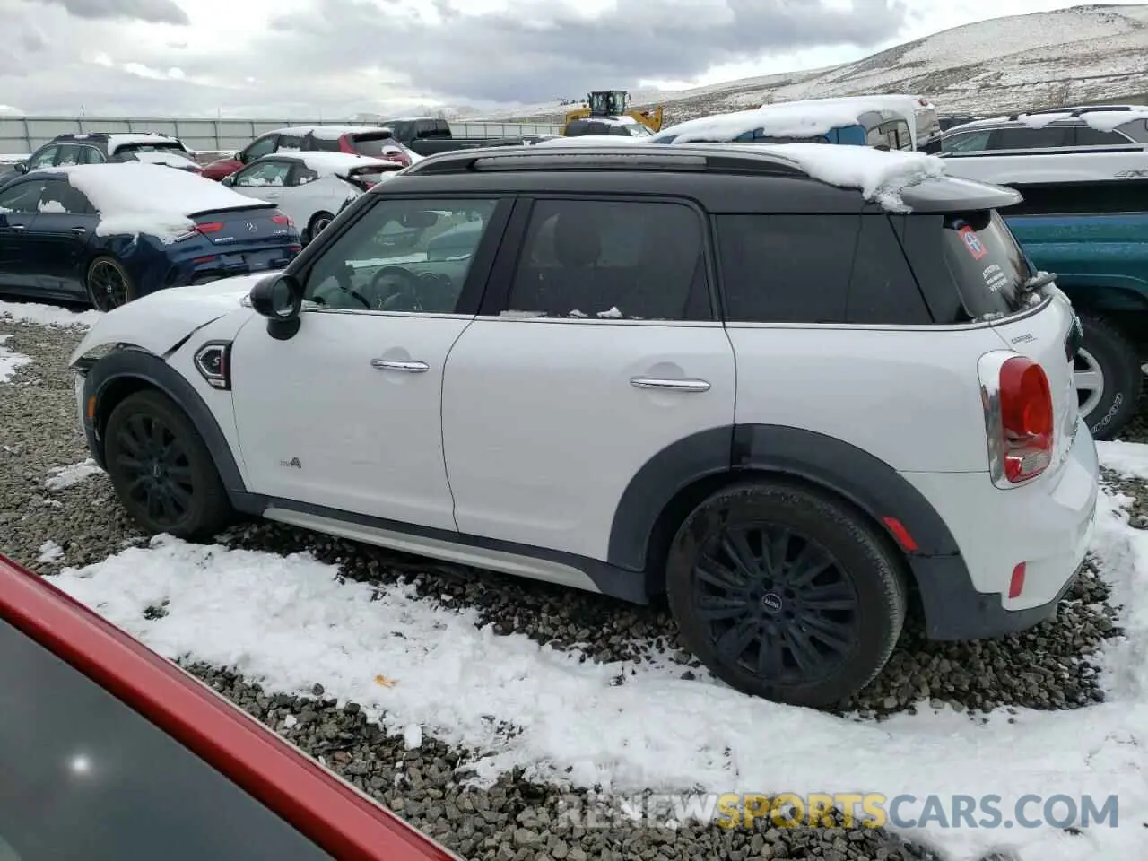 2 Photograph of a damaged car WMZYT5C5XK3G91377 MINI COOPER 2019