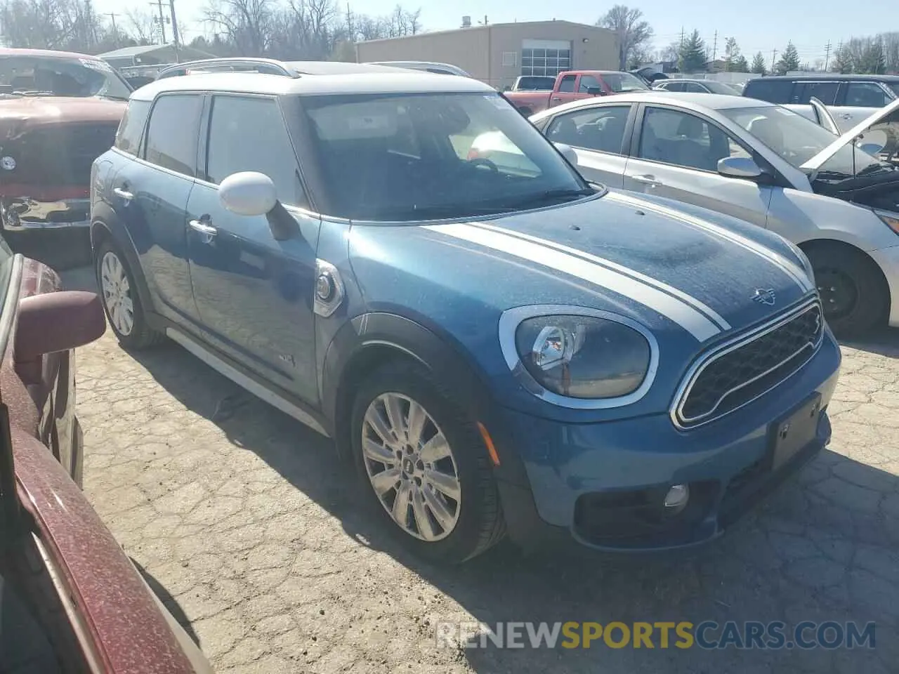 4 Photograph of a damaged car WMZYU7C50K3F93970 MINI COOPER 2019
