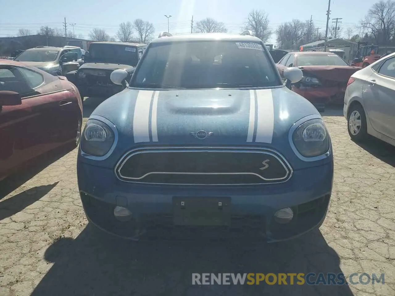 5 Photograph of a damaged car WMZYU7C50K3F93970 MINI COOPER 2019