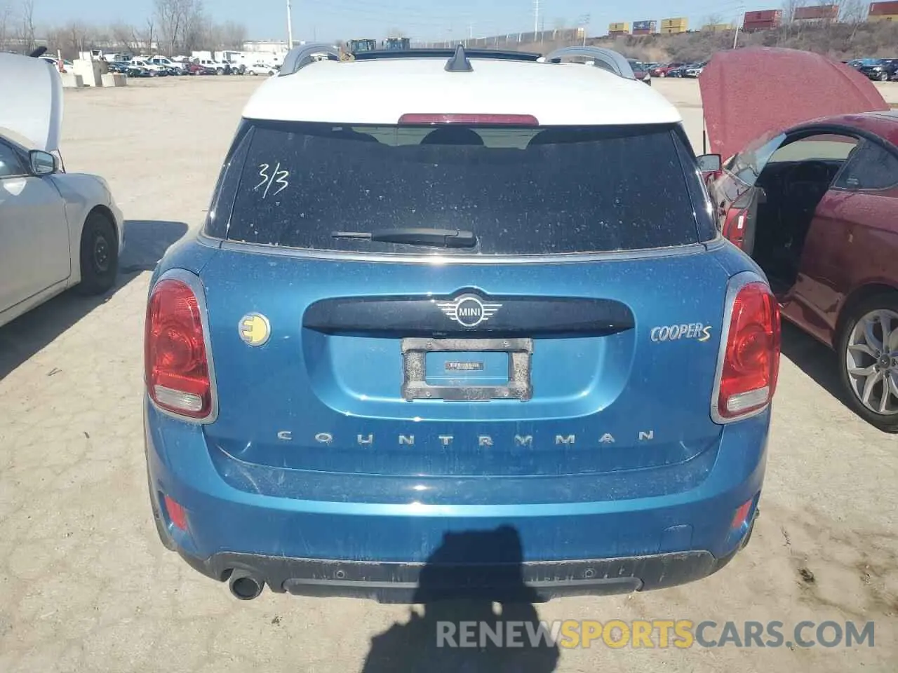6 Photograph of a damaged car WMZYU7C50K3F93970 MINI COOPER 2019