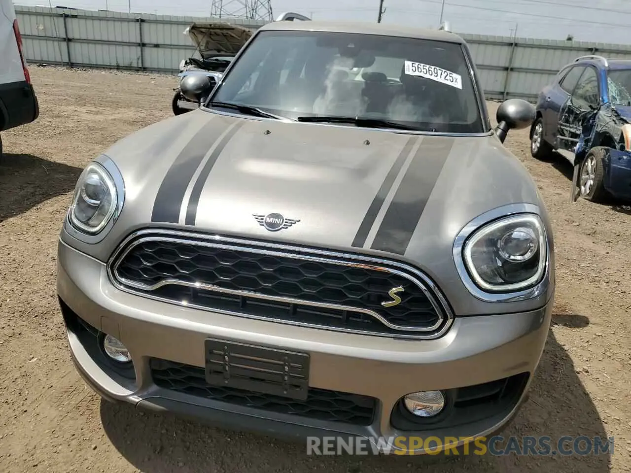 5 Photograph of a damaged car WMZYU7C50K3F94312 MINI COOPER 2019