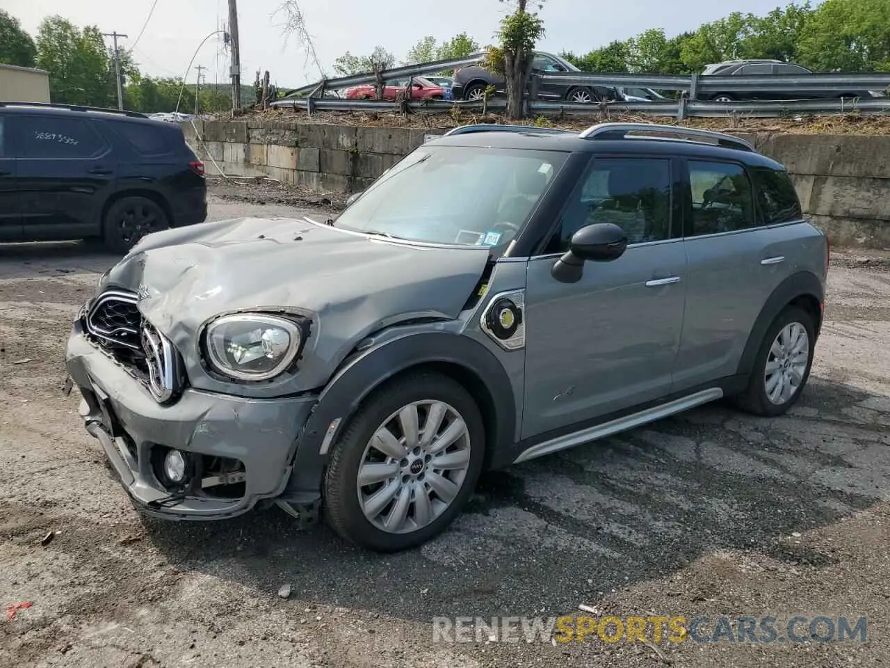 1 Photograph of a damaged car WMZYU7C51K3F94609 MINI COOPER 2019