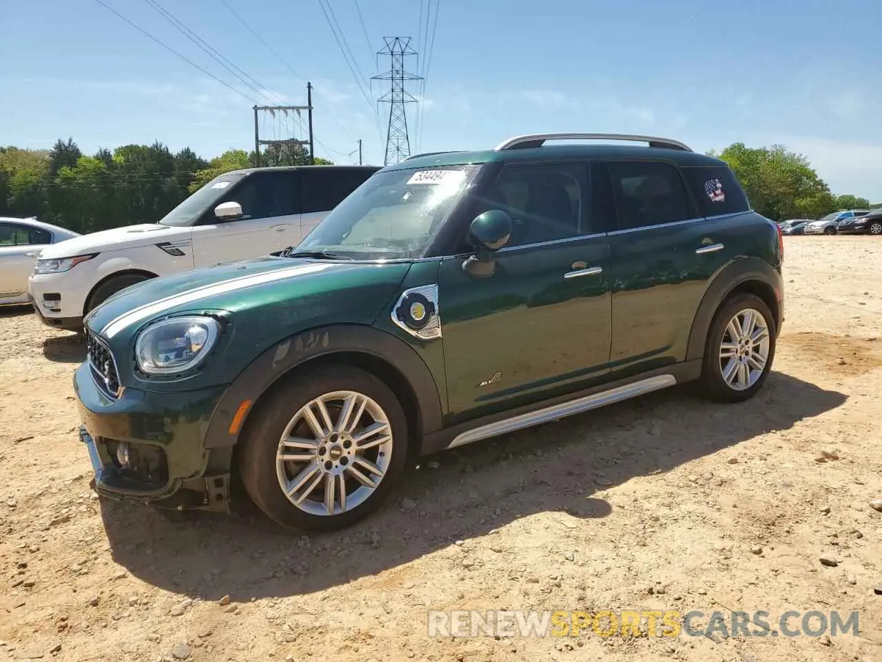 1 Photograph of a damaged car WMZYU7C58K3E56937 MINI COOPER 2019